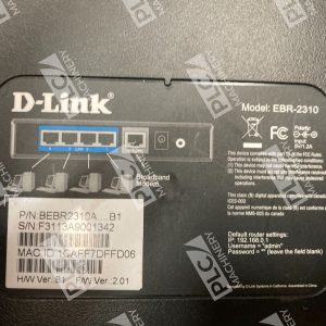 D Link BEBR2310AB1 Ethernet Broadband Router EBR 2310 226551800443