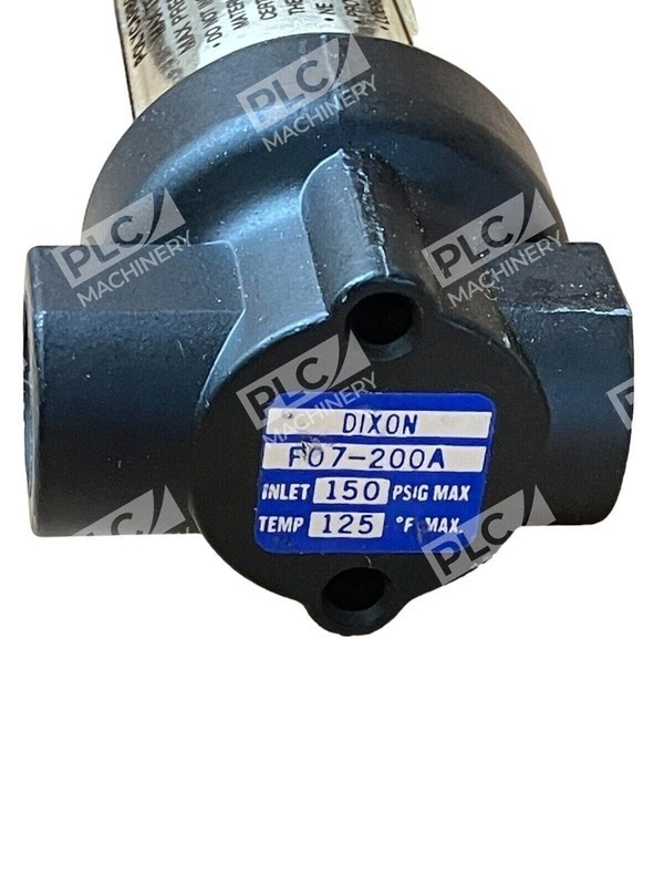 Dixon F07-200A 150PSIG 10BAR Max 1/4" Series 1 Mini Filter New - Image 4