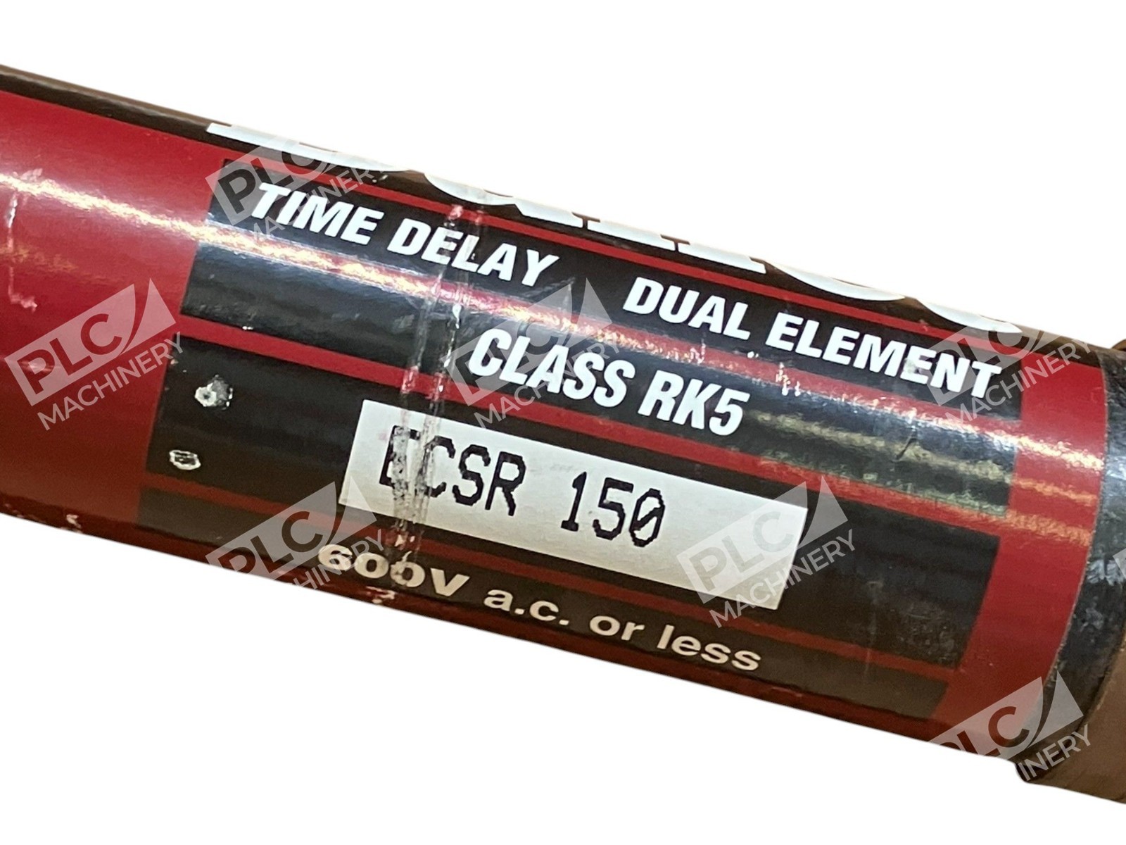Edison Fusegear Bullet 600VAC Class RK5 150A Fuse ECSR150 - Image 3