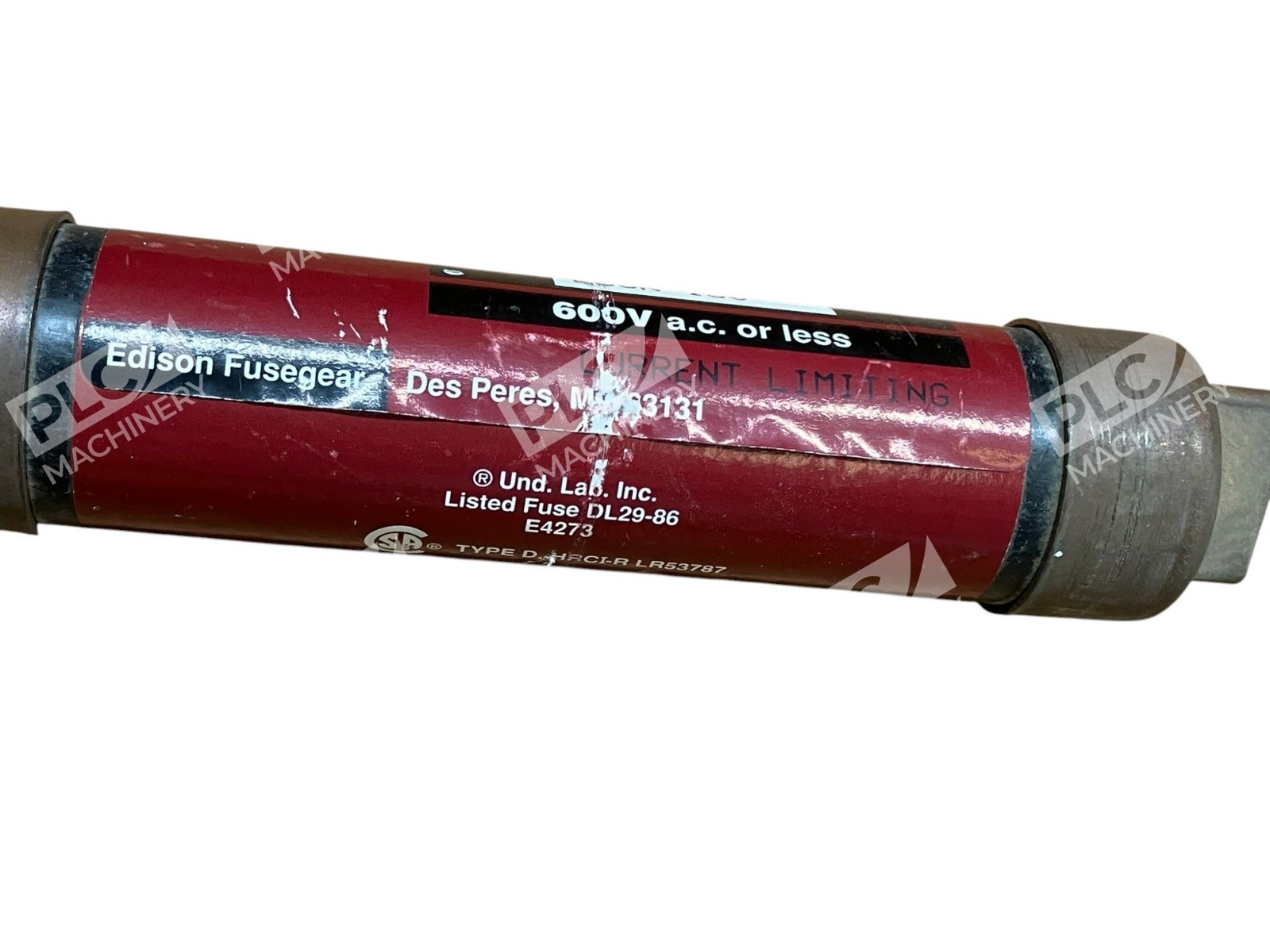 Edison Fusegear Bullet 600VAC Class RK5 150A Fuse ECSR150 - Image 5