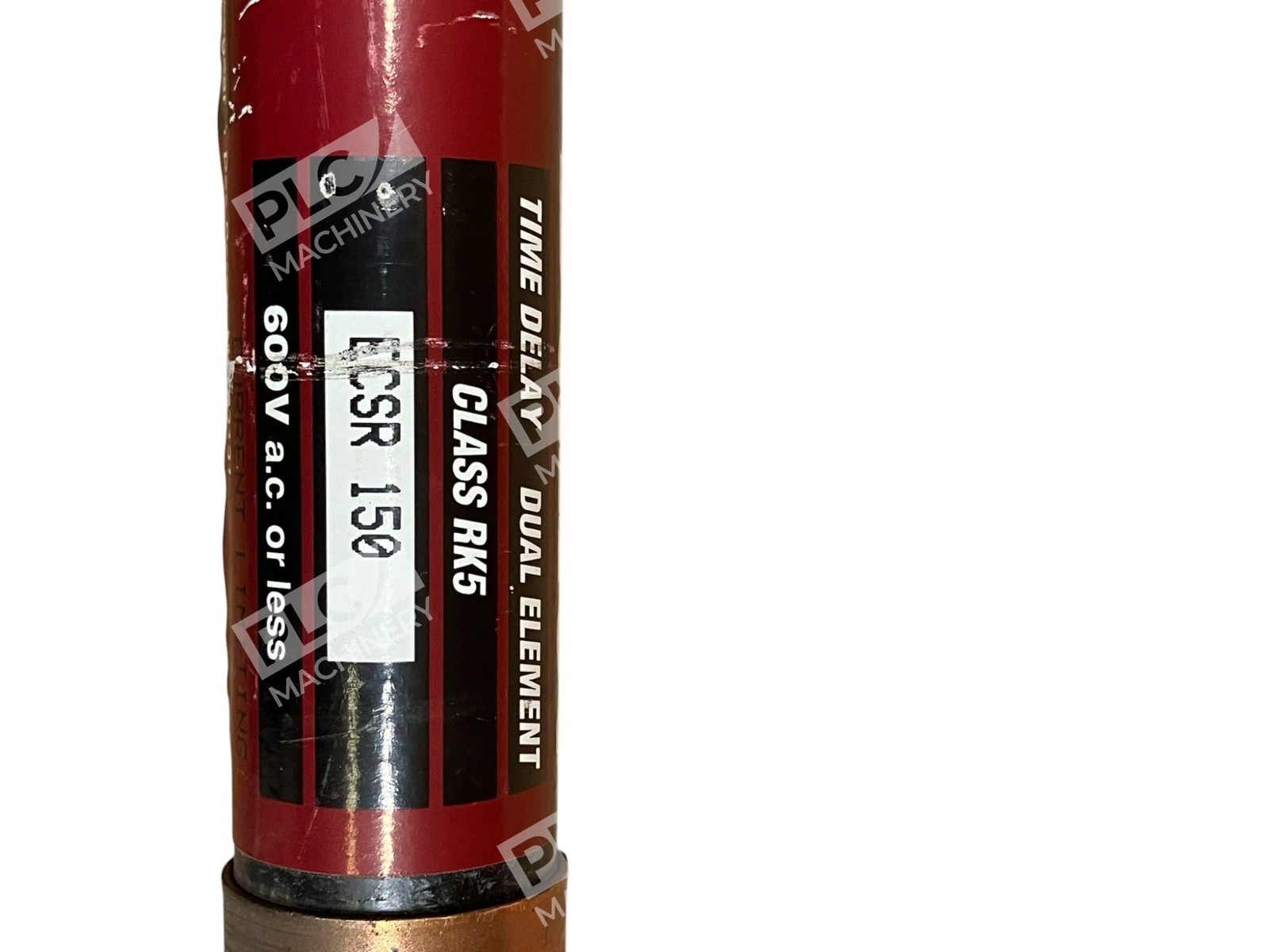 Edison Fusegear Bullet 600VAC Class RK5 150A Fuse ECSR150 - Image 7