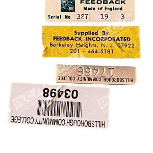 Feedback Process Control Simulator PCS327 227030105083