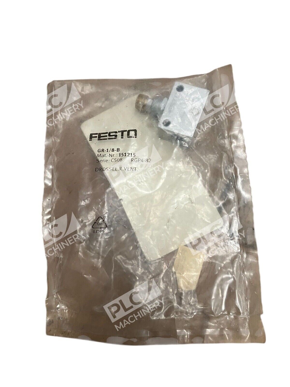 Feso 151215 RGP4-82 C508 Flow Control Valve GR-1/8-B