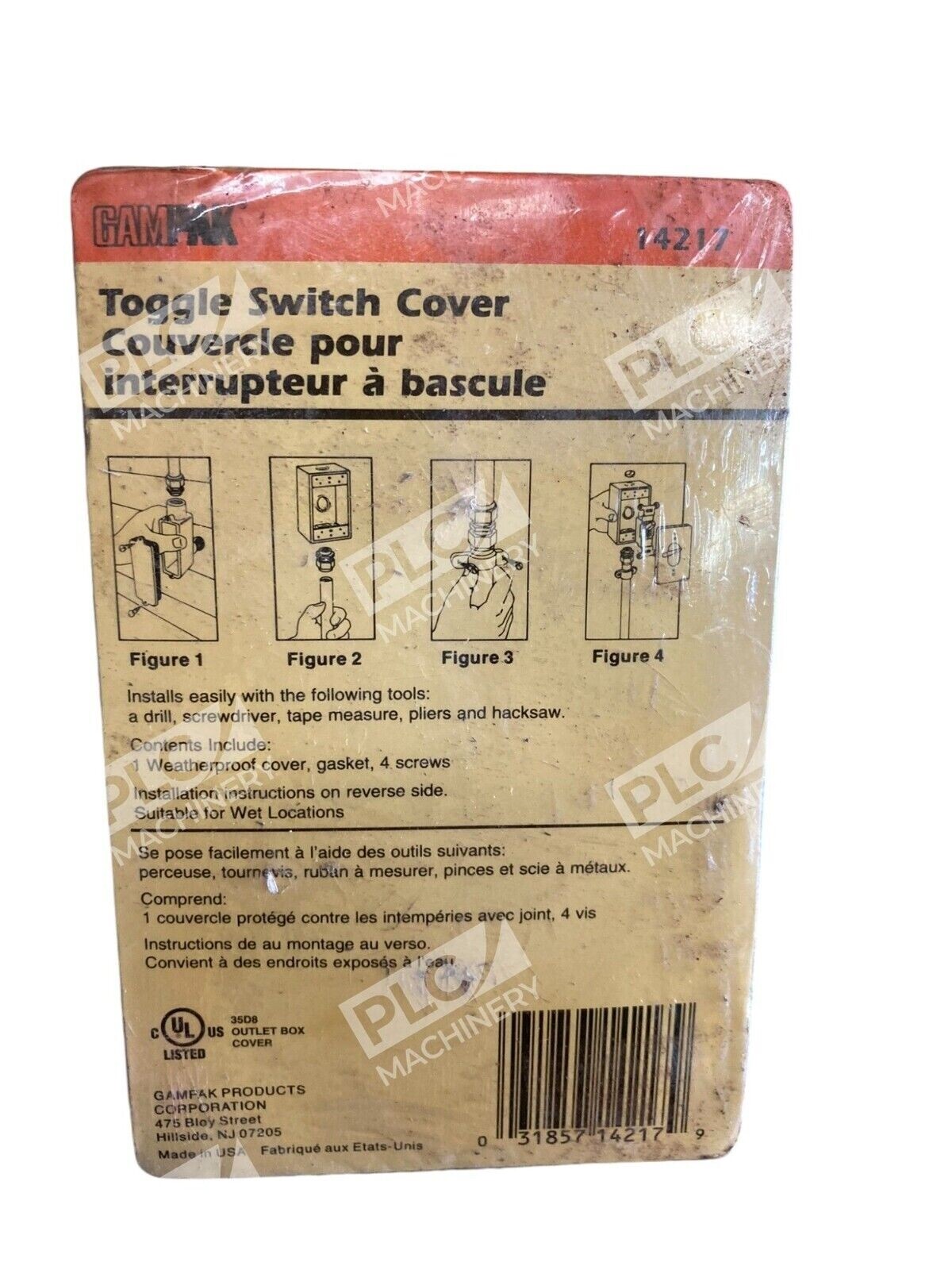 Gampak Toggle Switch Cover 14217 (lot of 2) - Image 4