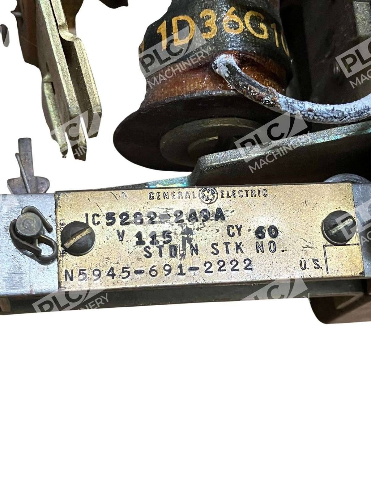 General Electric 115V N5945-691-2222 Relay Contactor IC5282-2A9A - Image 3