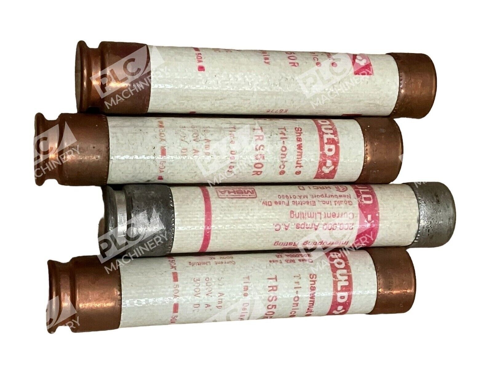 Gould Shawmut TRS50R 50A (lot of 4)