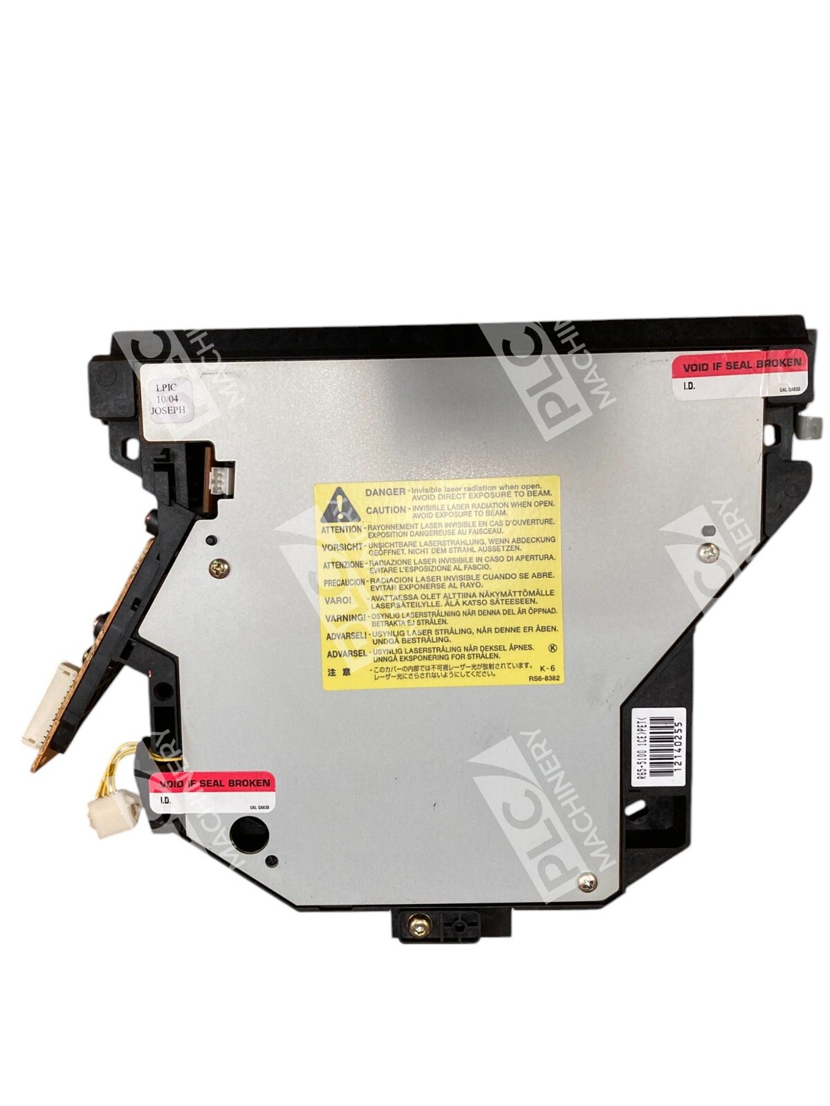 HP 12140255 1CE PET Laser Scanner Assembly RG5-5100