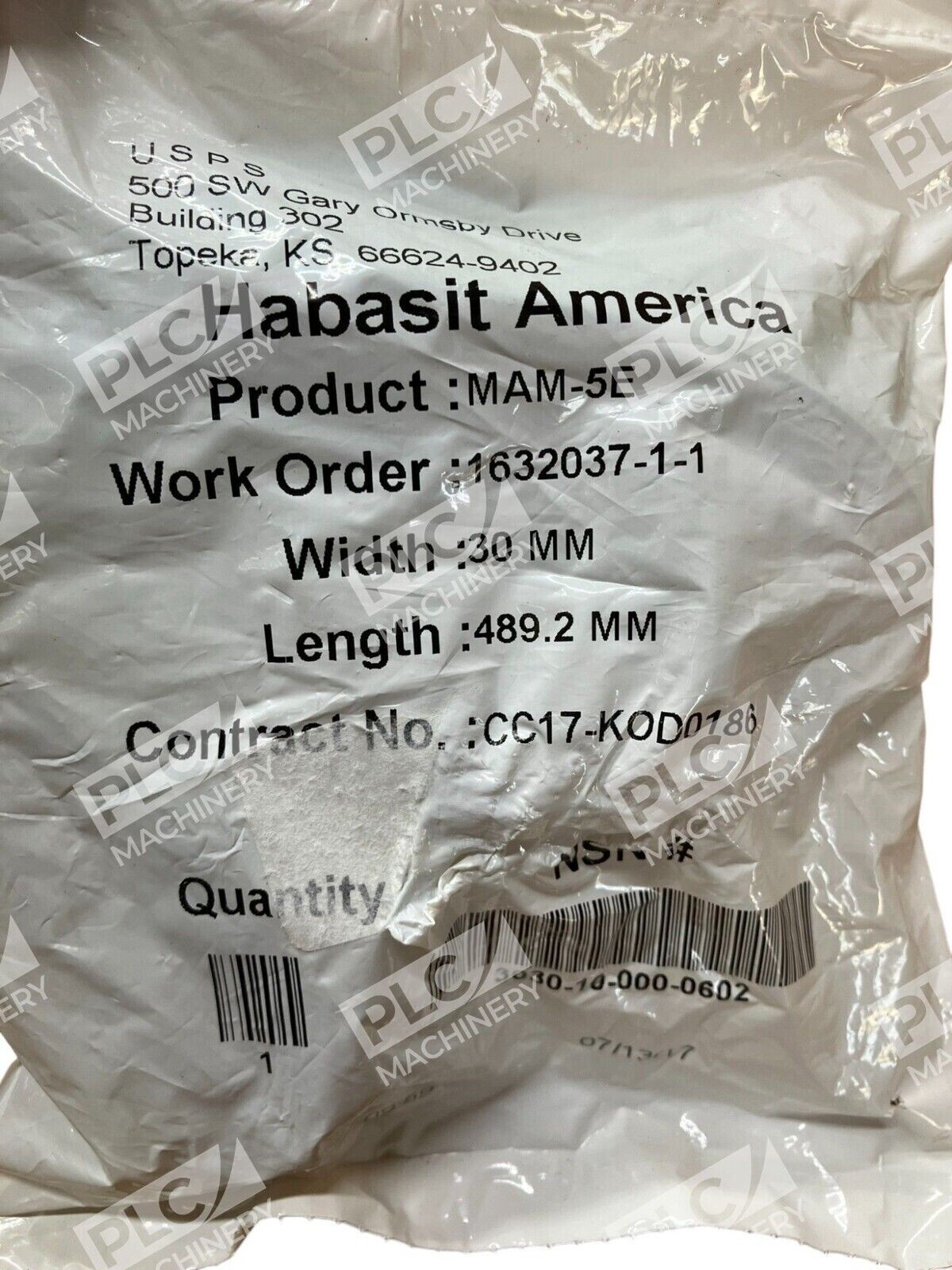 Habasit America MAM-5E 30MMx489.2MM Belt - Image 3