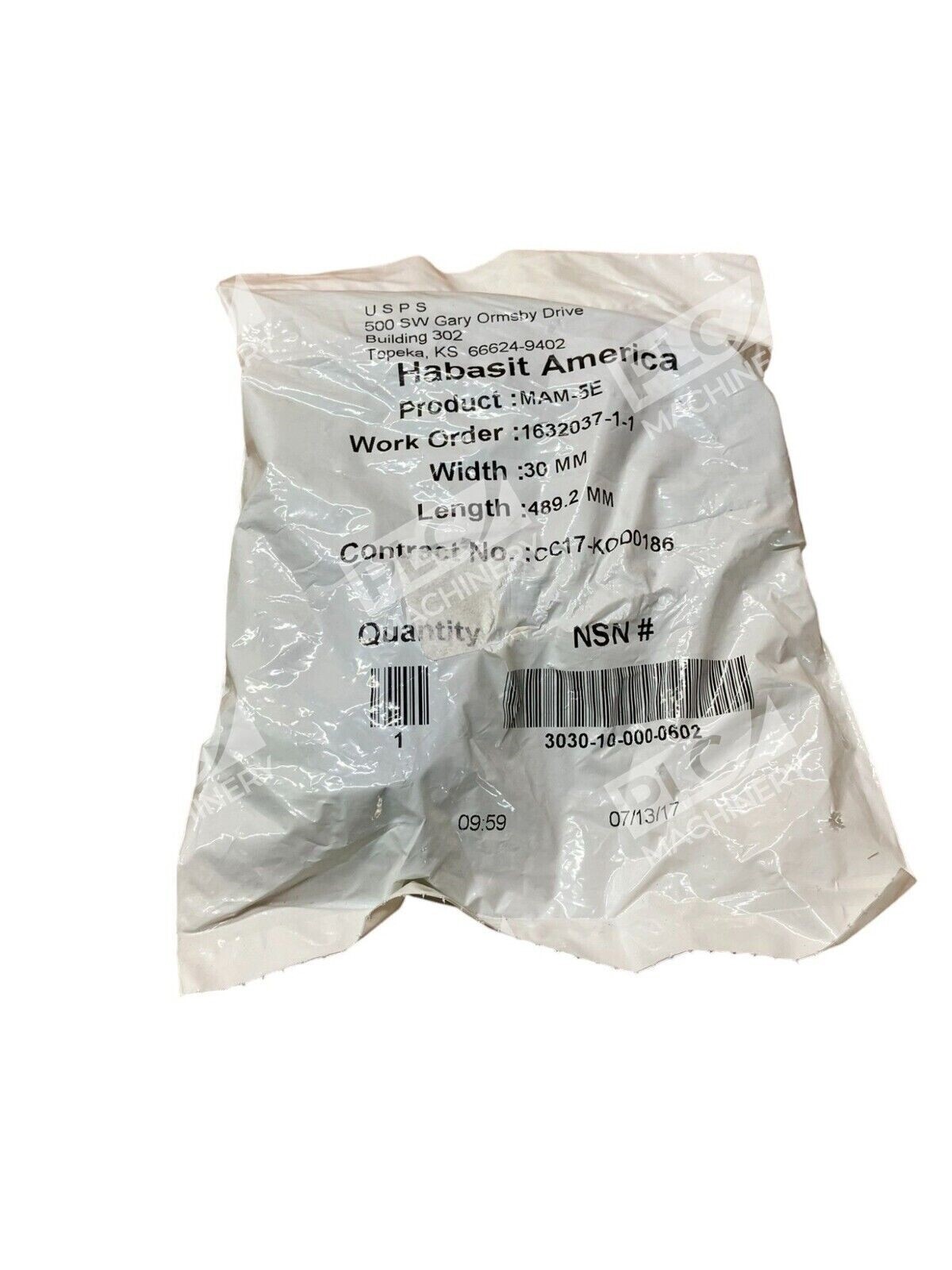 Habasit America MAM-5E 30MMx489.2MM Belt