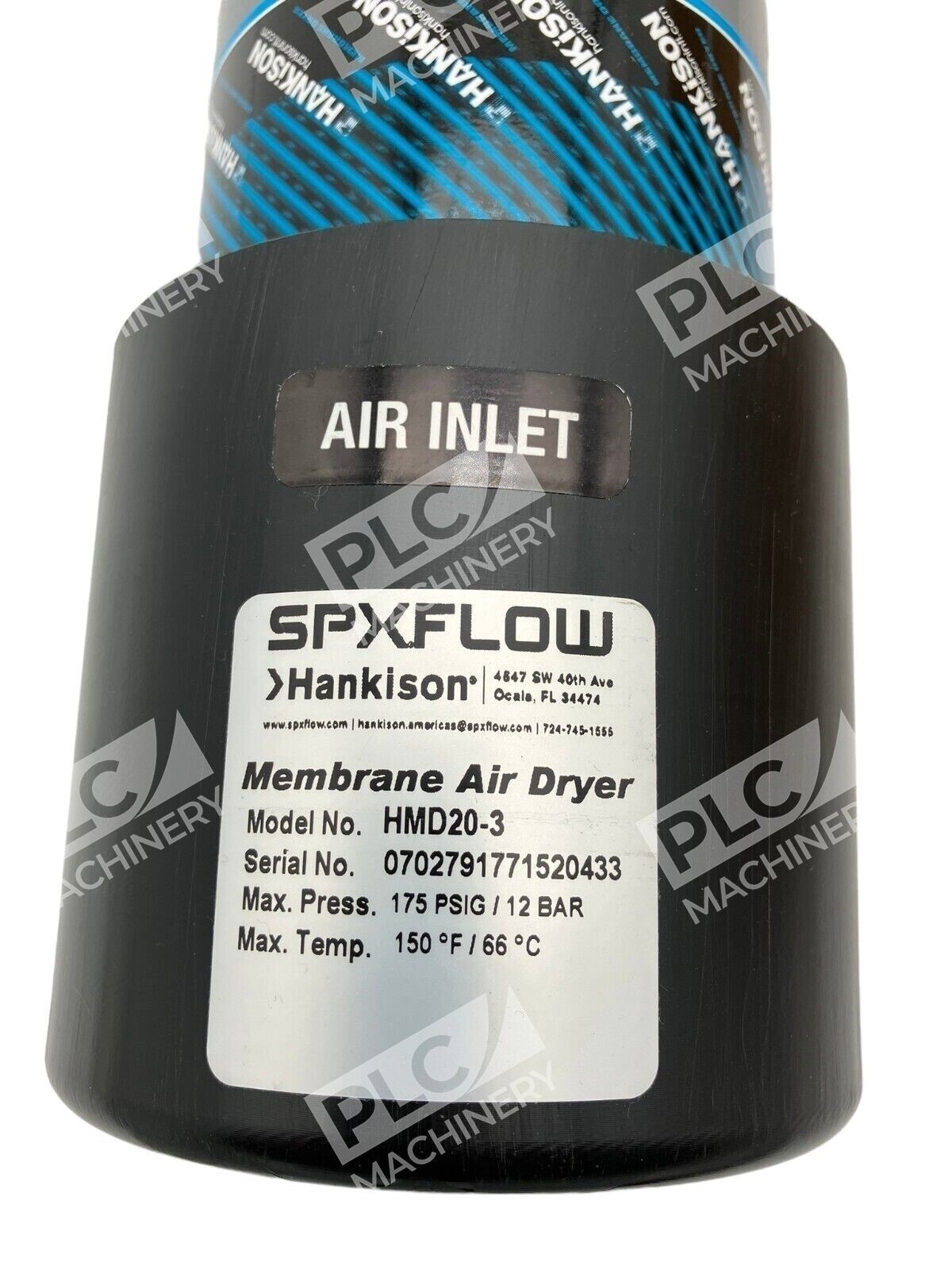 Hankison HMD20-3 SPXFlow Membrane Air Dryer - Image 5