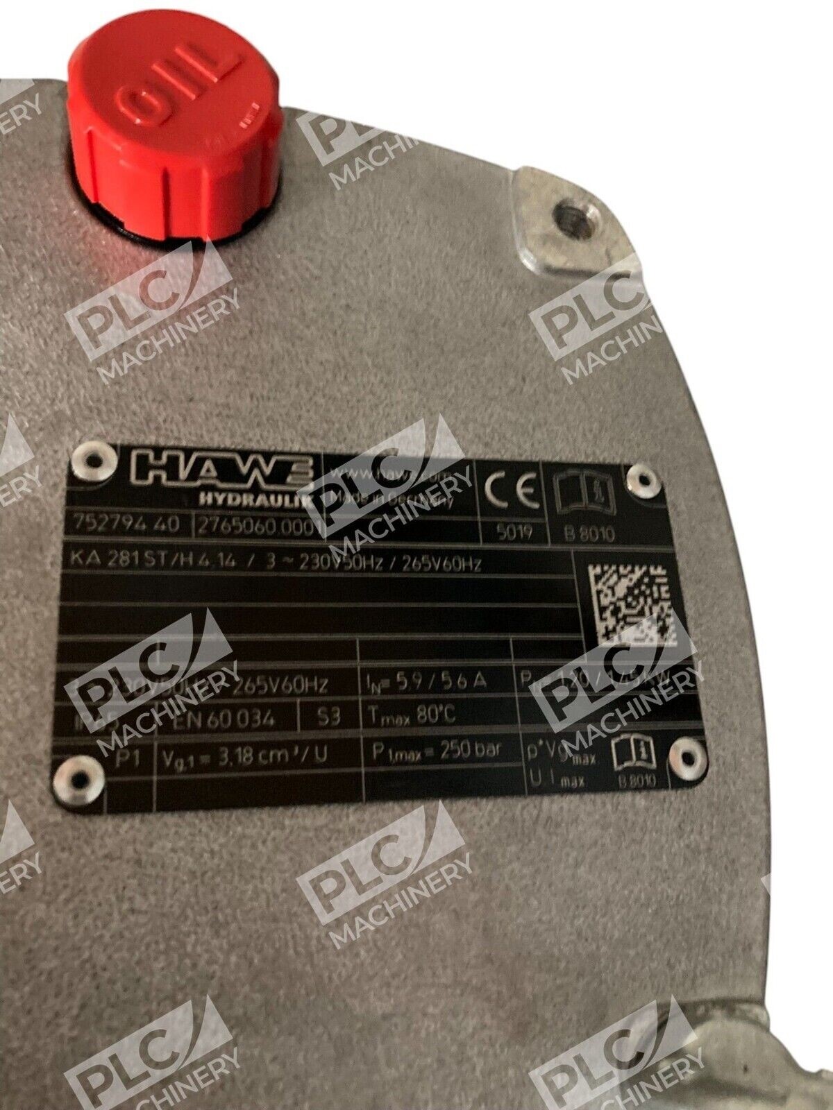 Hawe Hydraulik 2765060.0001 752784.40 KA281ST/H4.14 - Image 3