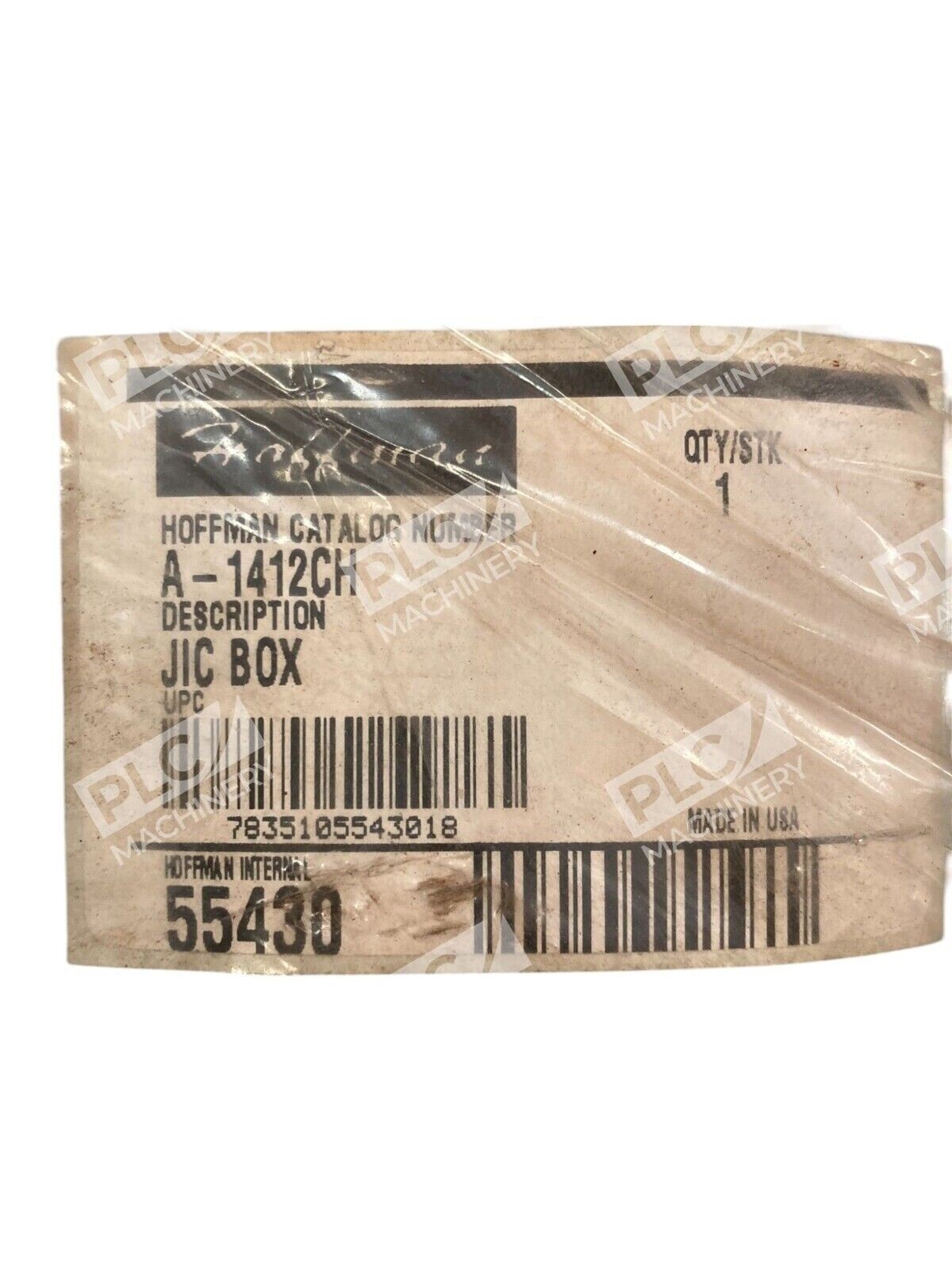 Hoffman 55430 14x12x6" Junction Box A-1412CH