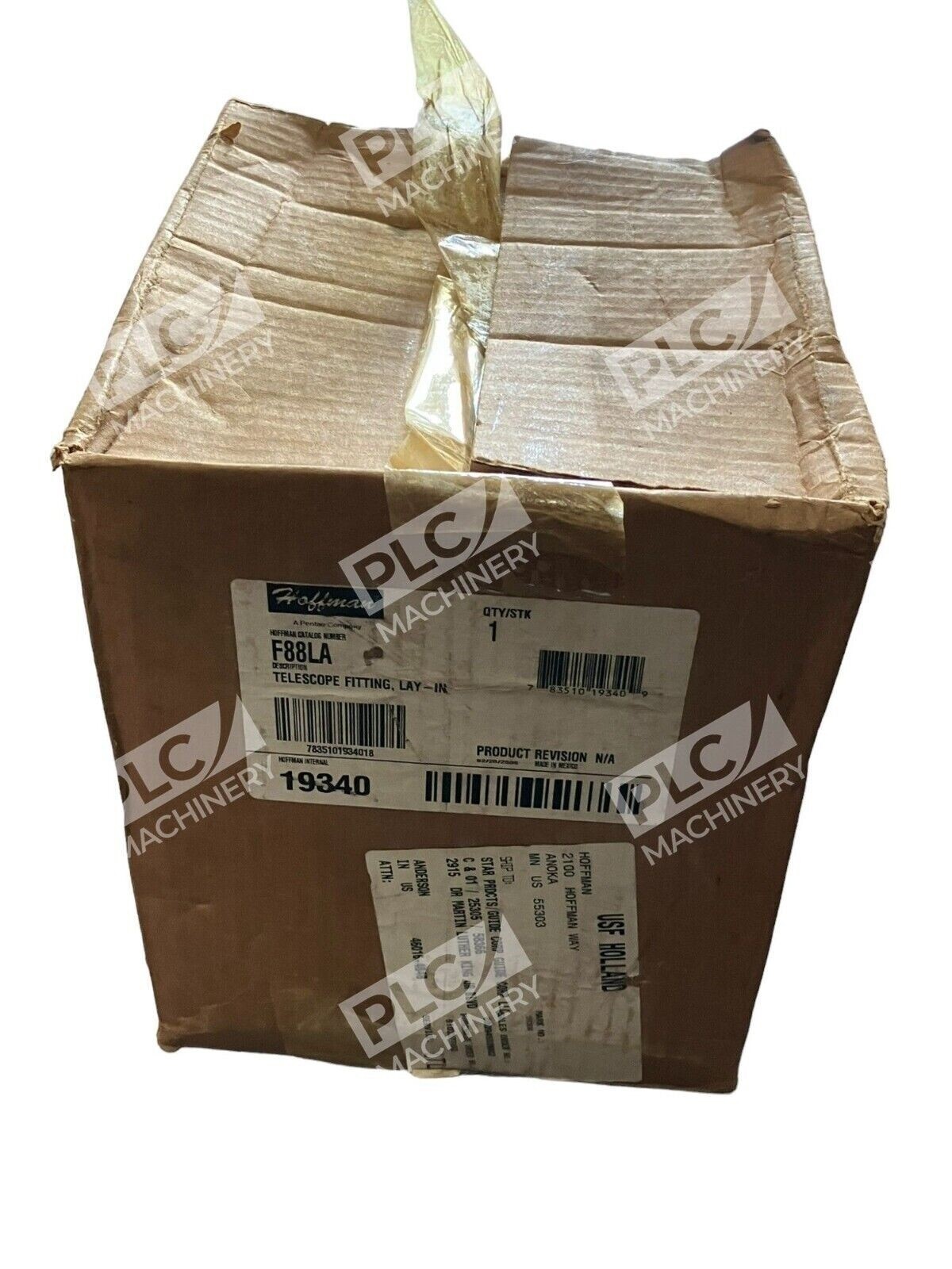 Hoffman F88LA Telescope Fitting Lay-In 19340
