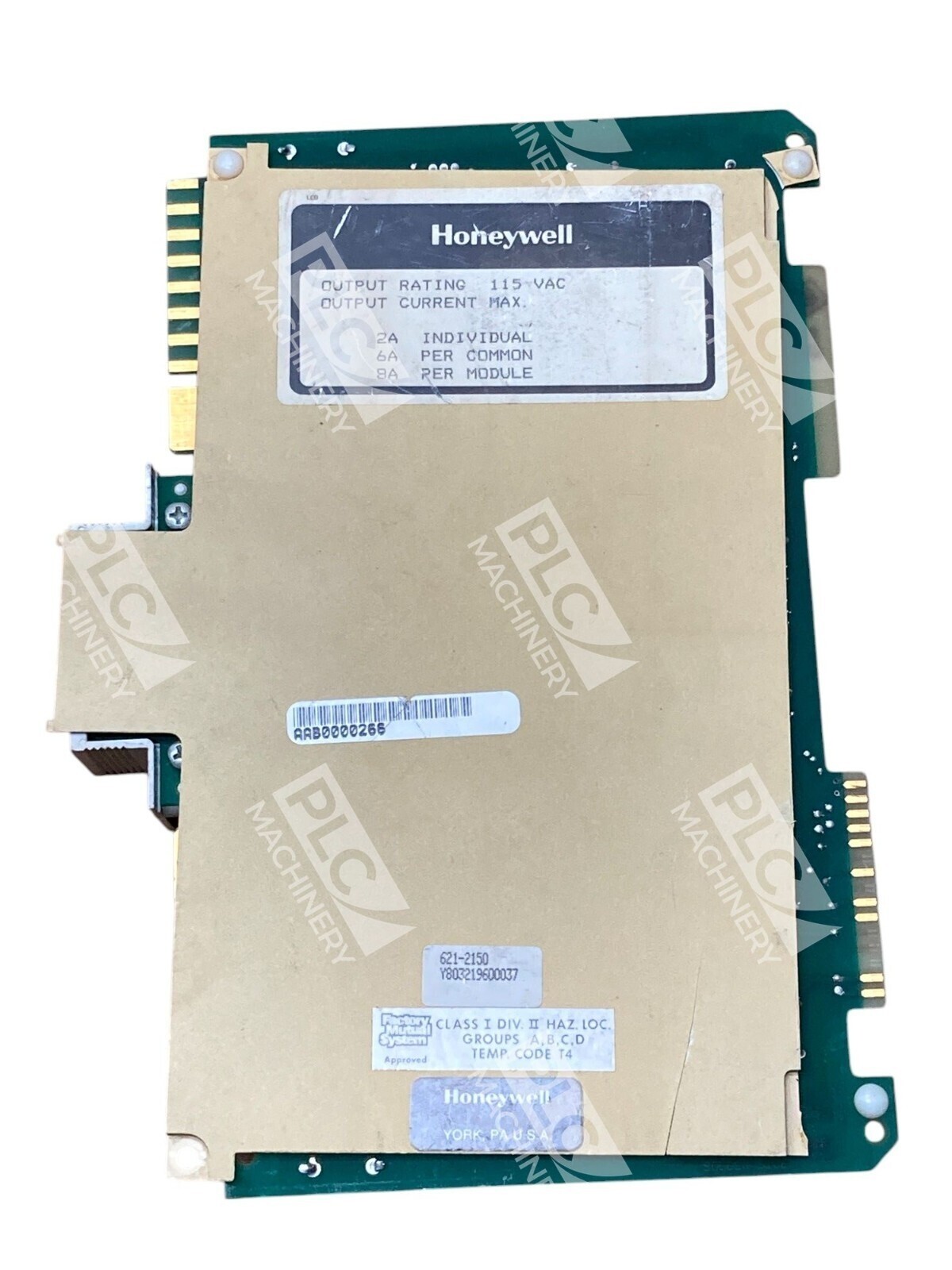 Honeywell 115VAC Output Rating Module 621-2150
