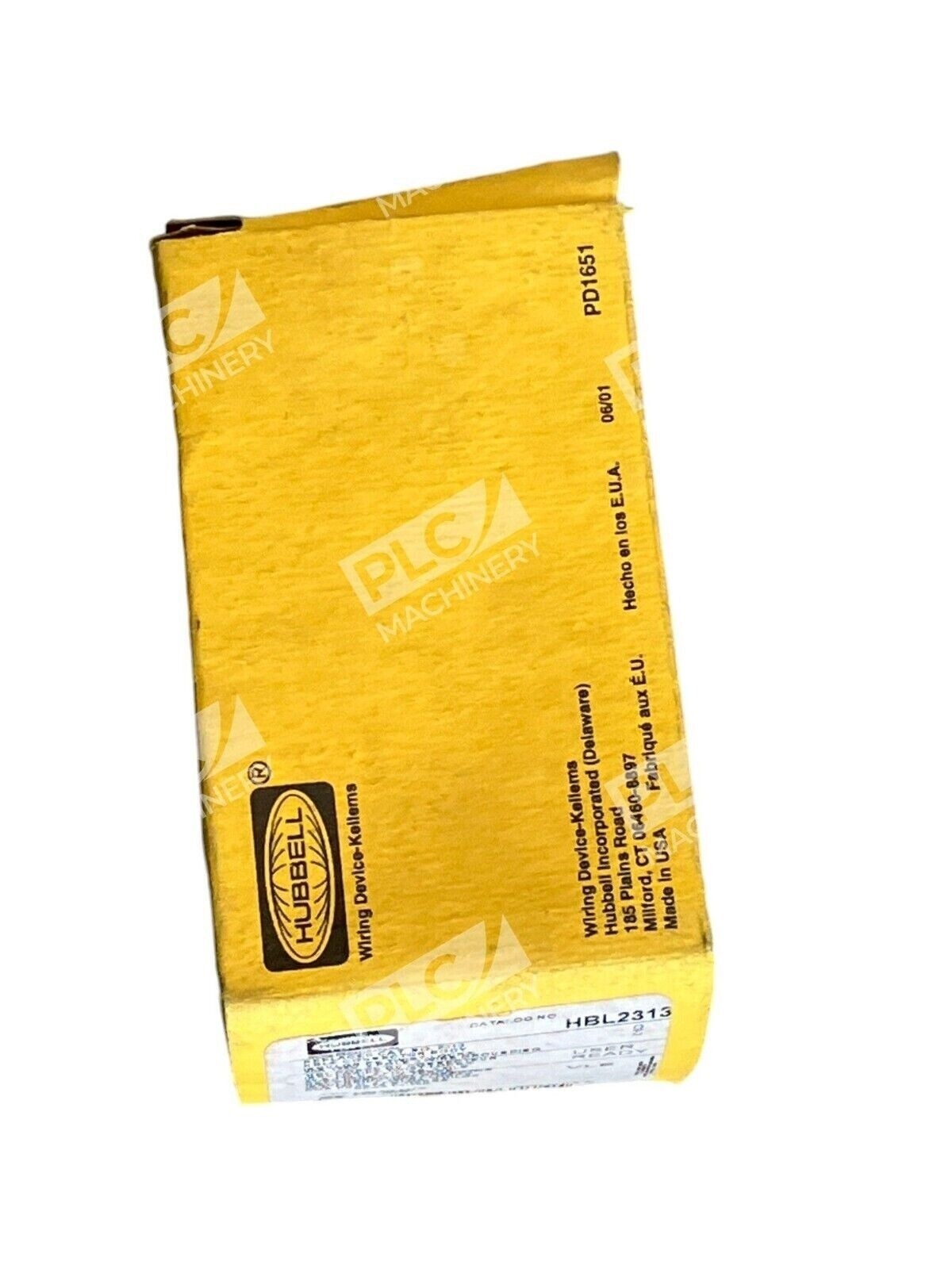 Hubbell Connector Body Insulgrip Twist-Lock 20A 125V 2 Poles HBL2313