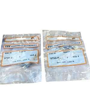 ITT POMONA ELECTRONICS 3750-8 Binding Post LOT OF 2