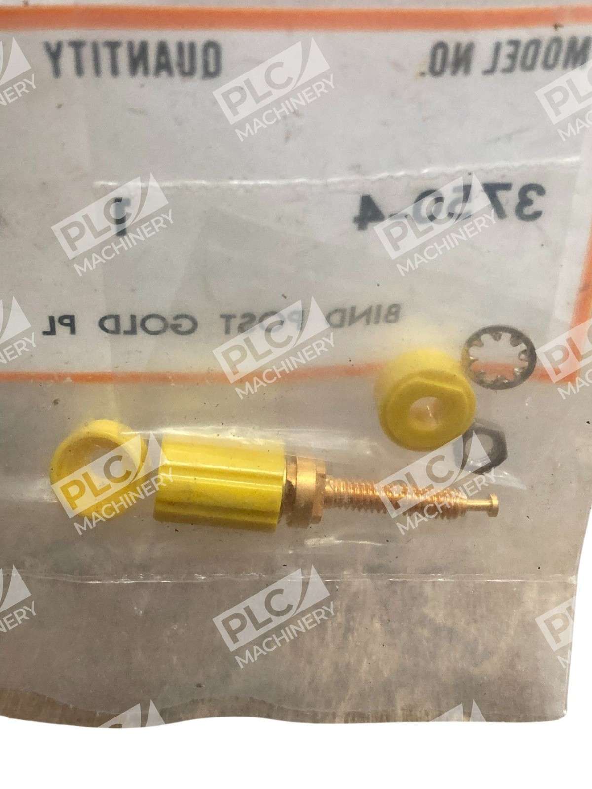 ITT Pomona 3750-4 Binding Post Gold Plated Yellow 15A 2500V 0248 - Image 4