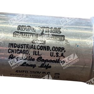 Industrial Cond Corp 239 Royalite Electrolytic Capacitor Long Life 4F350V 298002841143