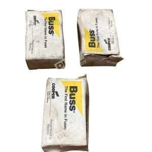 Lot of 3 Bussmann 263-R Class R Fuse Reducer