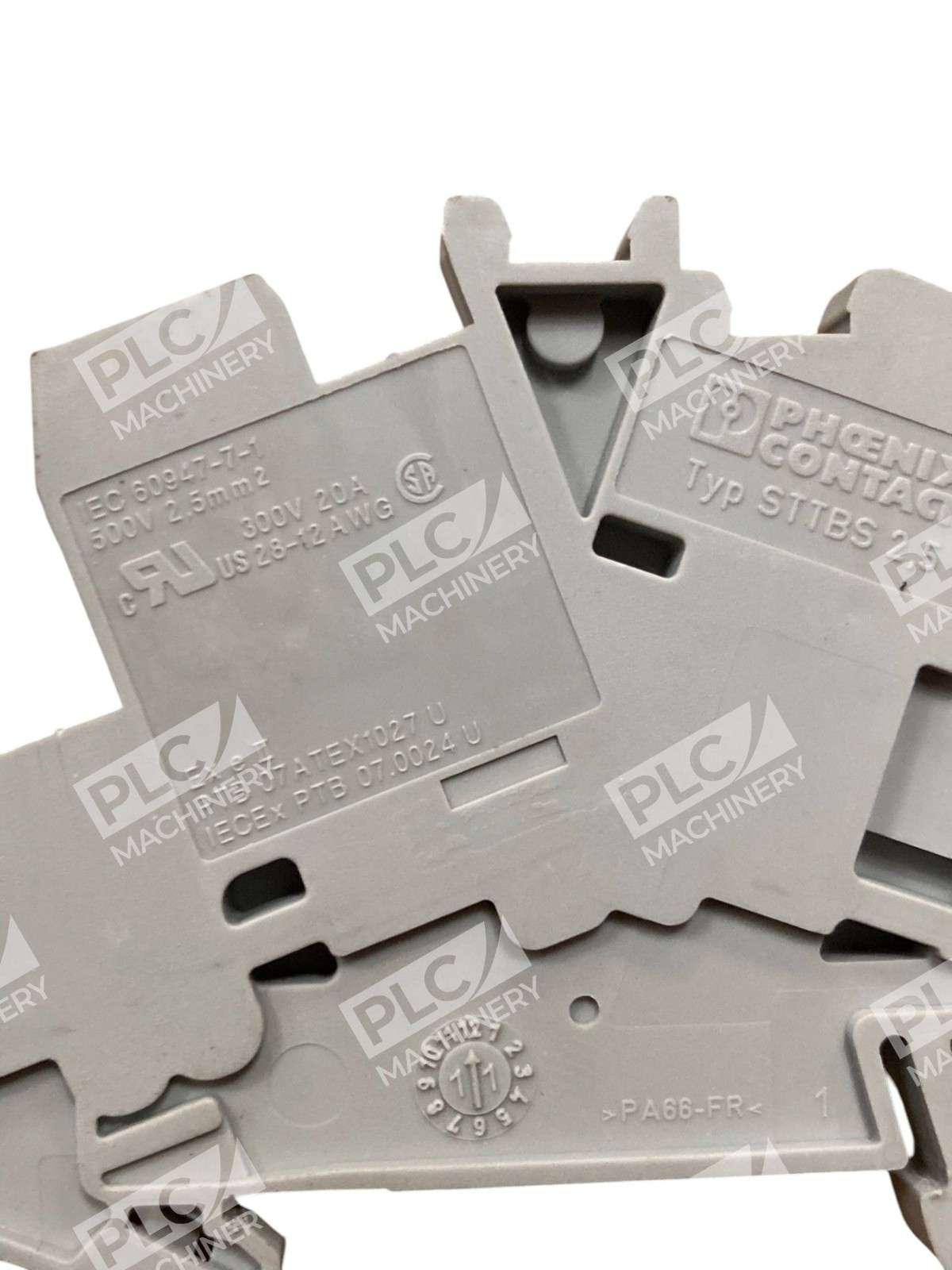 Lot of 5: Phoenix Contact Typ STTBS 2.5 Double-Level Spring-Cage Terminal Block