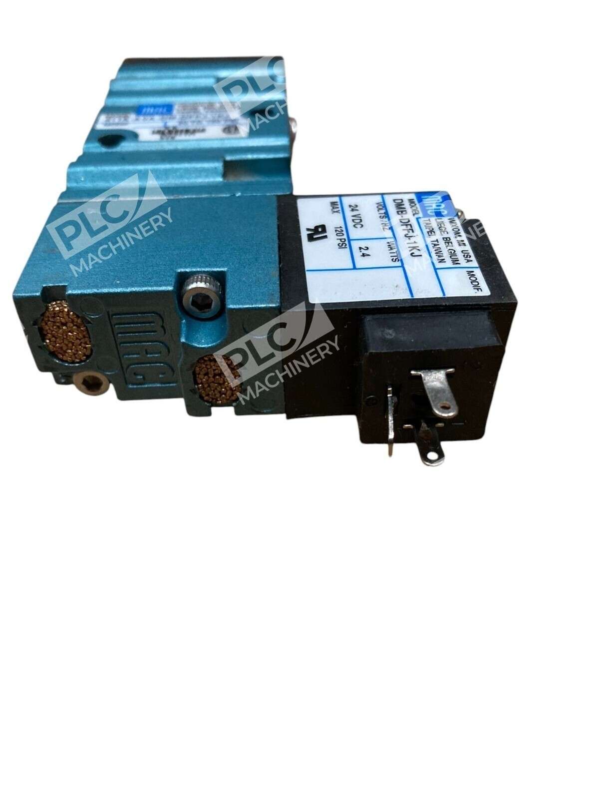 MAC DMB-DFFJ-1KJ 24VDC 20TO 120 PSI Solenoid Valve 120 PSI Pneumatic Control USA - Image 3