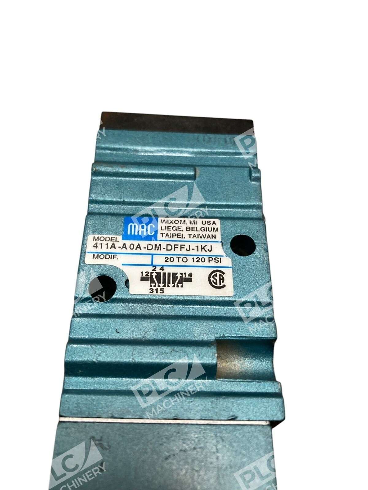 MAC DMB-DFFJ-1KJ 24VDC 20TO 120 PSI Solenoid Valve 120 PSI Pneumatic Control USA - Image 7