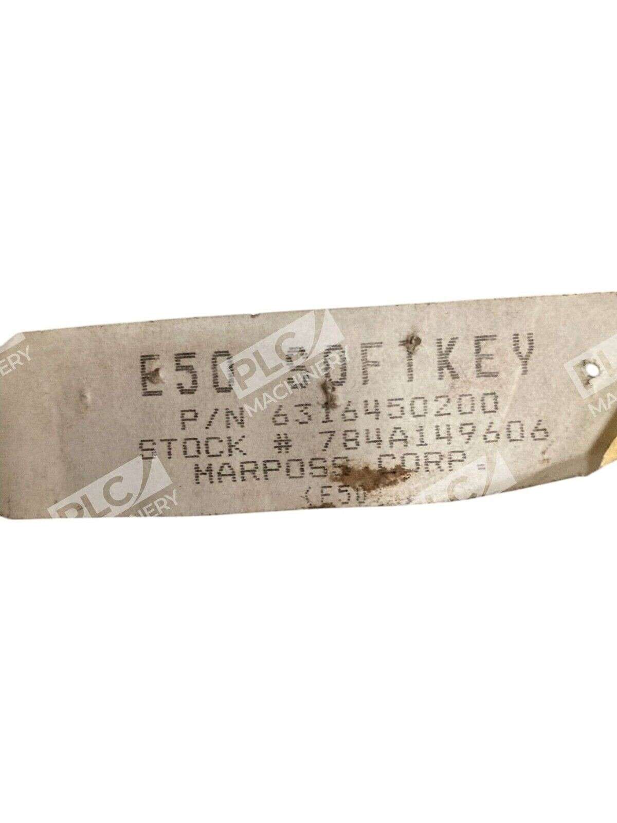 Marposs E50 Softkey 784A149606 Board Relay 6316450200 - Image 3
