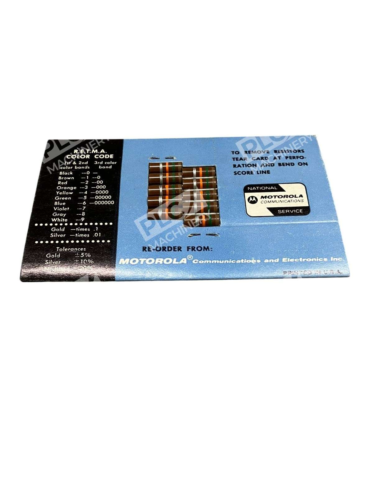 Motorola Resistor File Pack 6R6431 15K Ohm 1W 10% Vintage NOS - Image 5