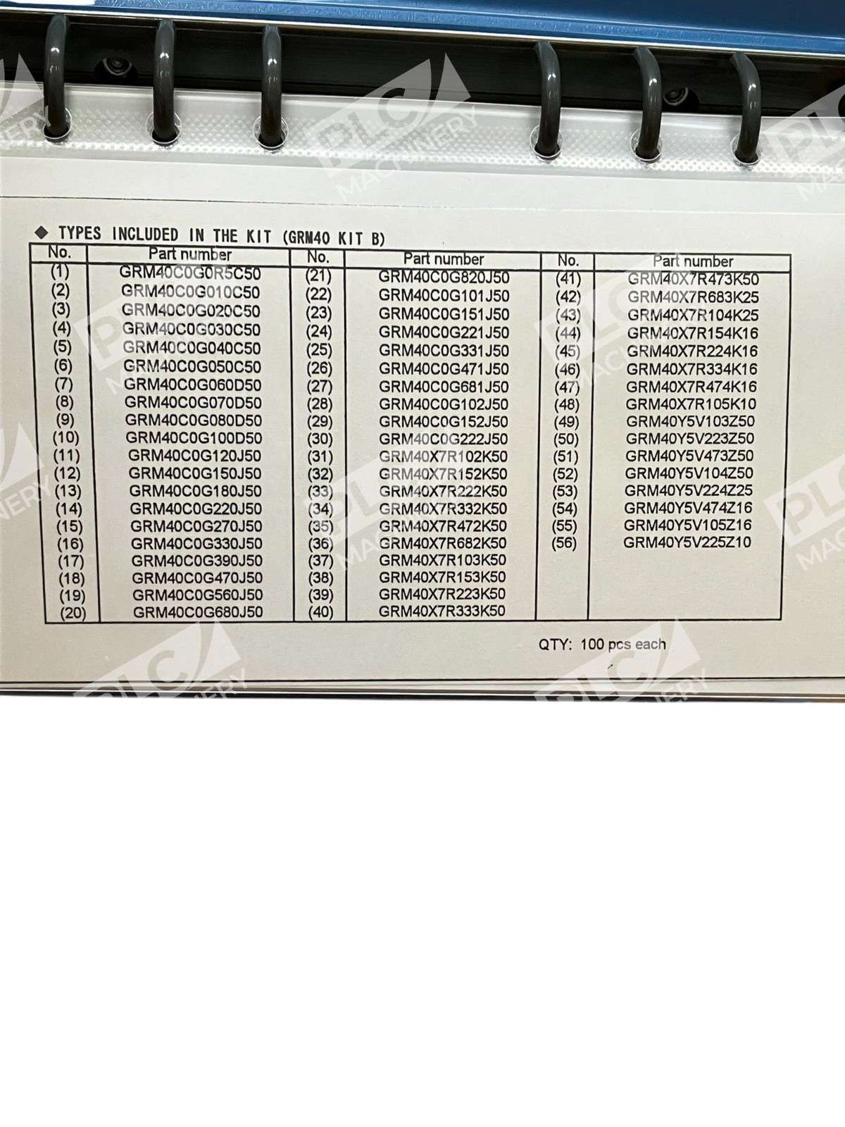Murata Chip Multilayer Ceramic Capacitor (MLCC) Design Kit - Image 4
