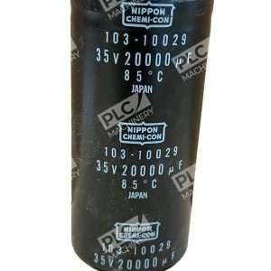 Nippon Chemi-Con 103-10029 Electrolytic Capacitor 20,000 µF 35 V 85°C