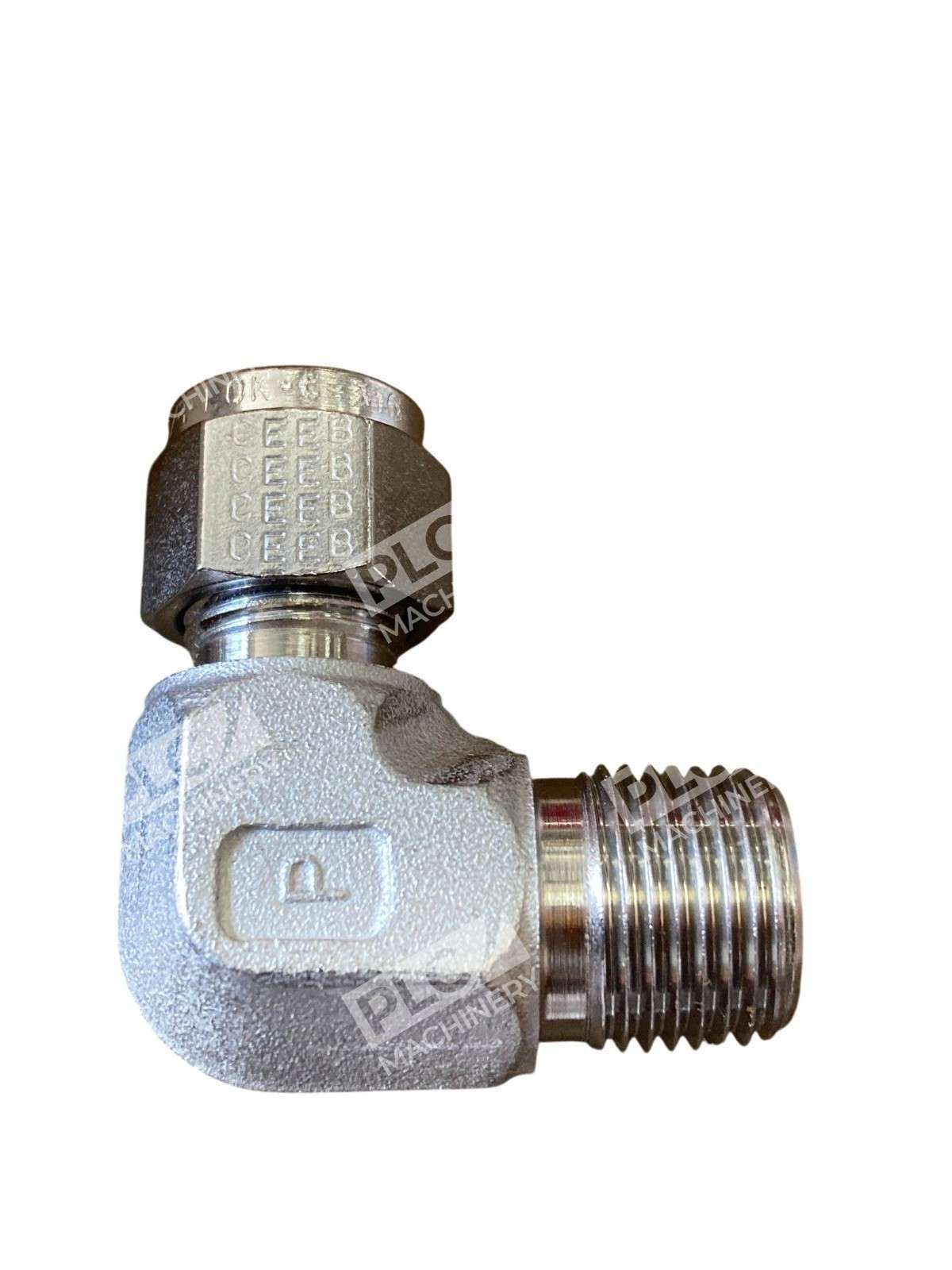 Parker 6MSEL6N-316 A-Lok 90° Male Elbow Compression Tube Fitting (316 SS) - Image 8