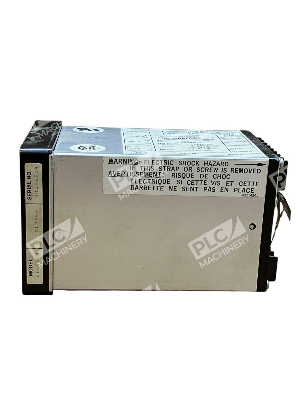 Partlow 2130001 Mic 2000 Series Process Control Equipment 115/230 VAC 50/60 Hz - Image 9