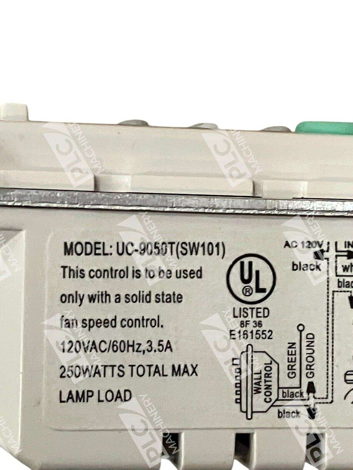 Prescolite Controls 120VAC 60Hz 3.5A 250W DS6 Rotary Dimmer Switch UC-9050T - Image 3