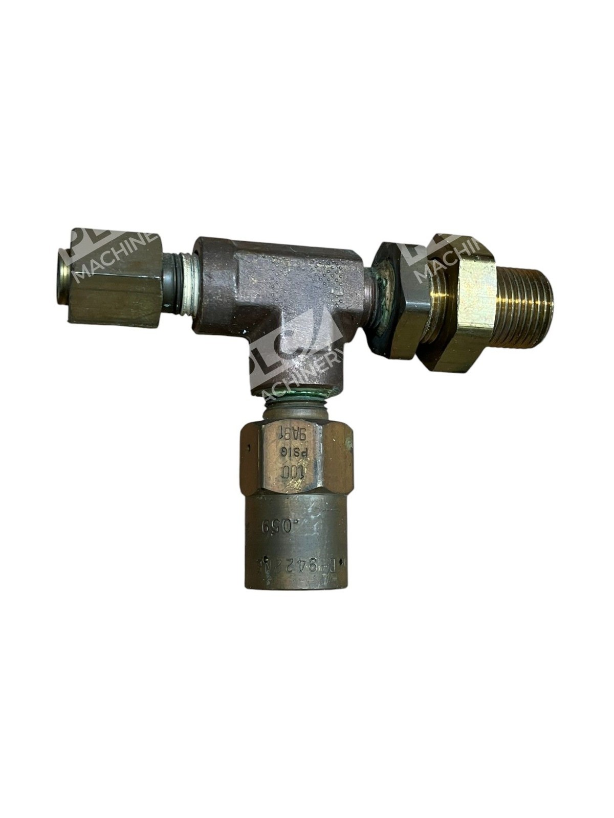 Rego 0.059 100PSIG 9A91 Pressure Relief W/ Valve B-9422NE - Image 3