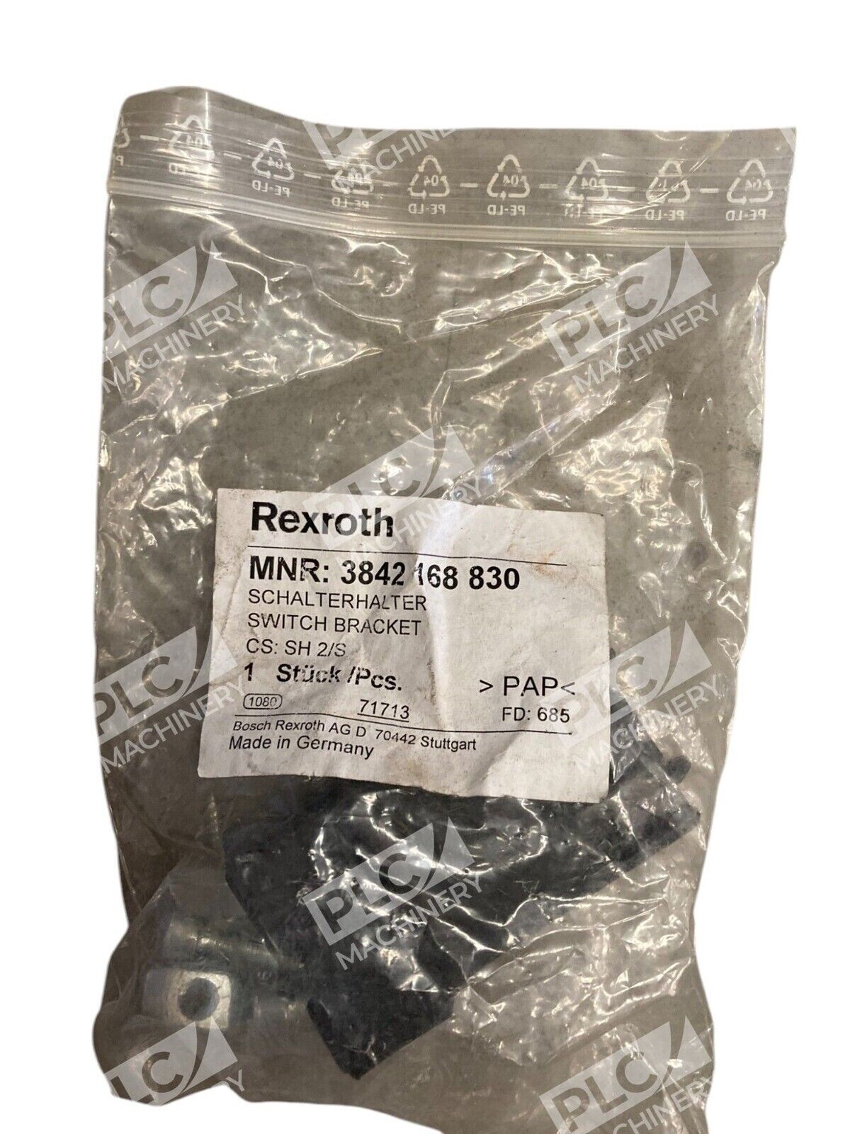 Rexroth Bosch CS: SH 2/S Switch Bracket 3842 168 830