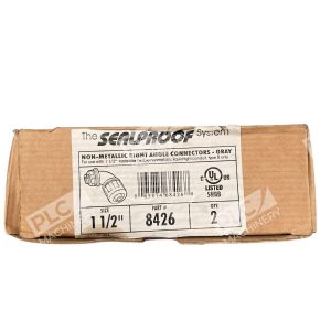 Sealproof System 1-1/2" Gray Right Angle Connectors 8426 (Box of 2)