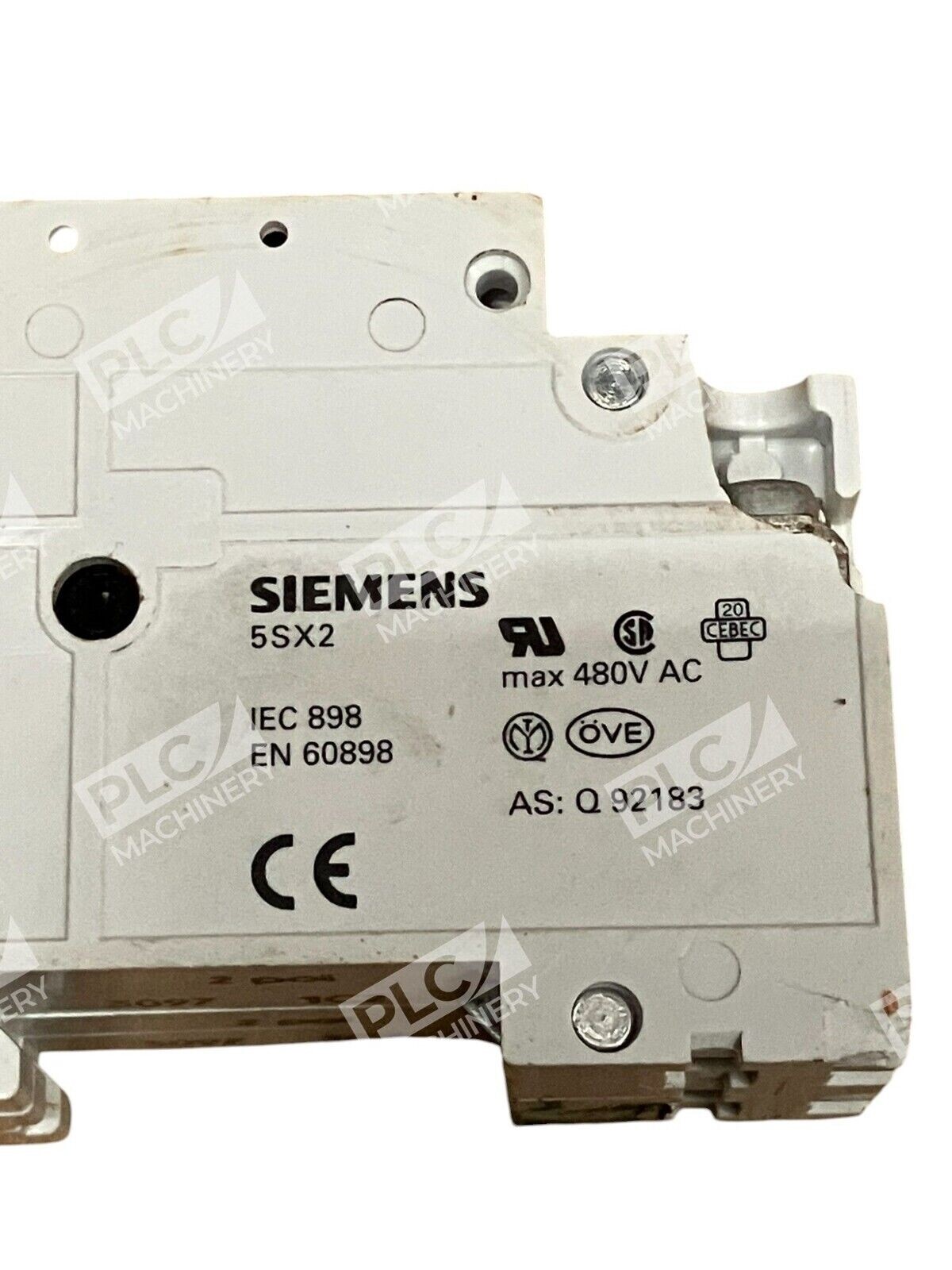 Siemens 5SX2-202-7 C2 2 Pole 2A Circuit Breaker 5SX22-C2 - Image 3