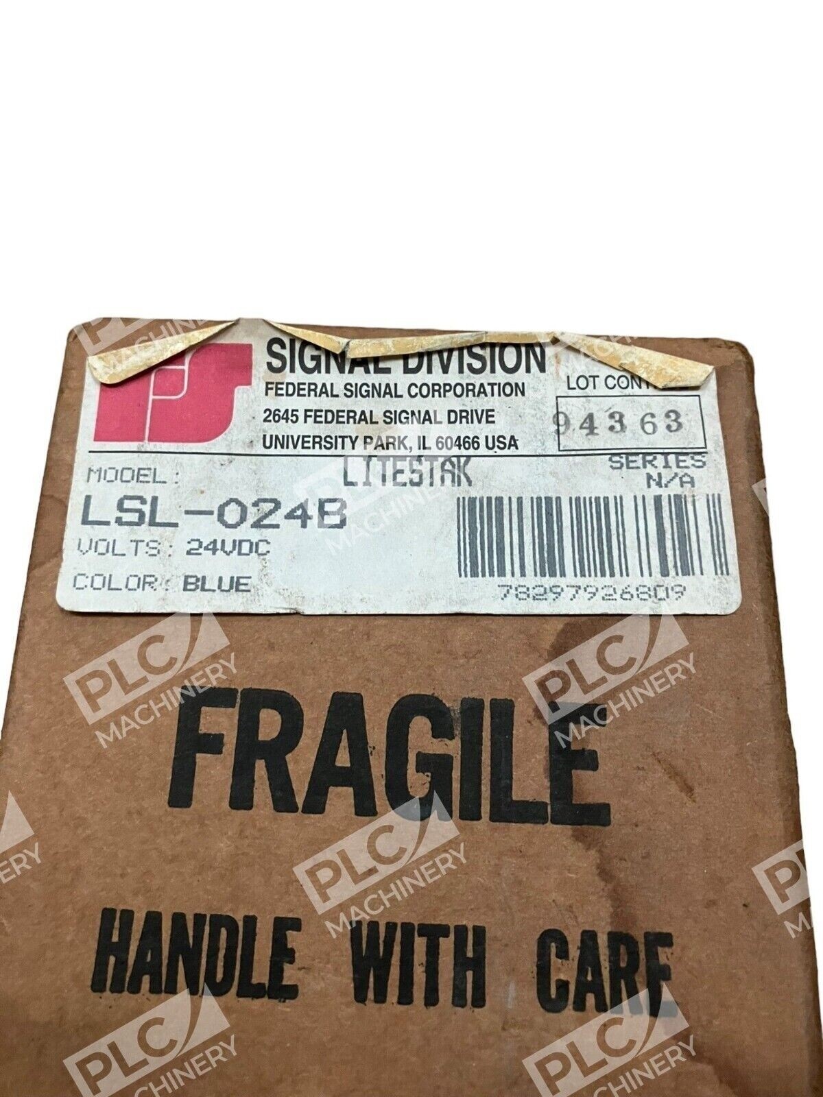 Signal Division LSL-024B Litestak 24VDC Blue - Image 3