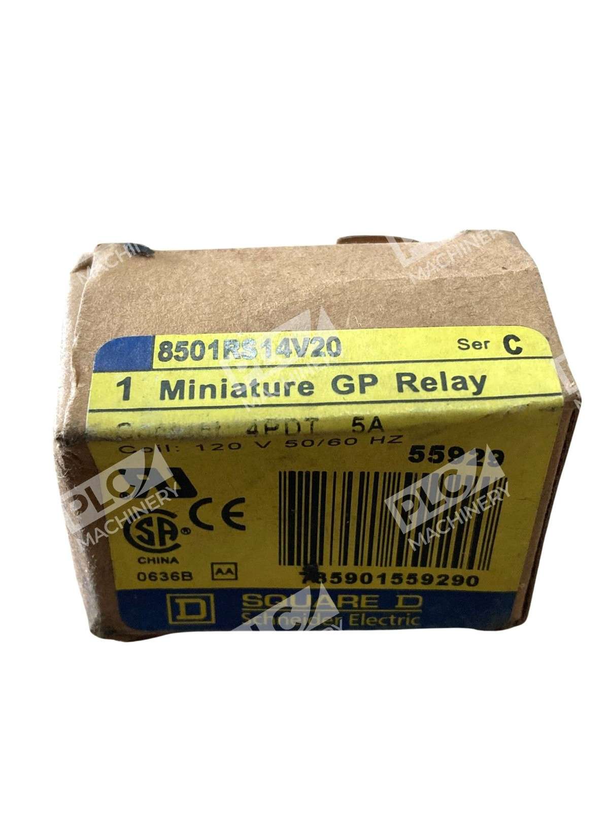 Square D 8501RS14V20 Plug-In Relay 4PDT 120VAC Coil 5A 14-Pin Schneider - Image 5