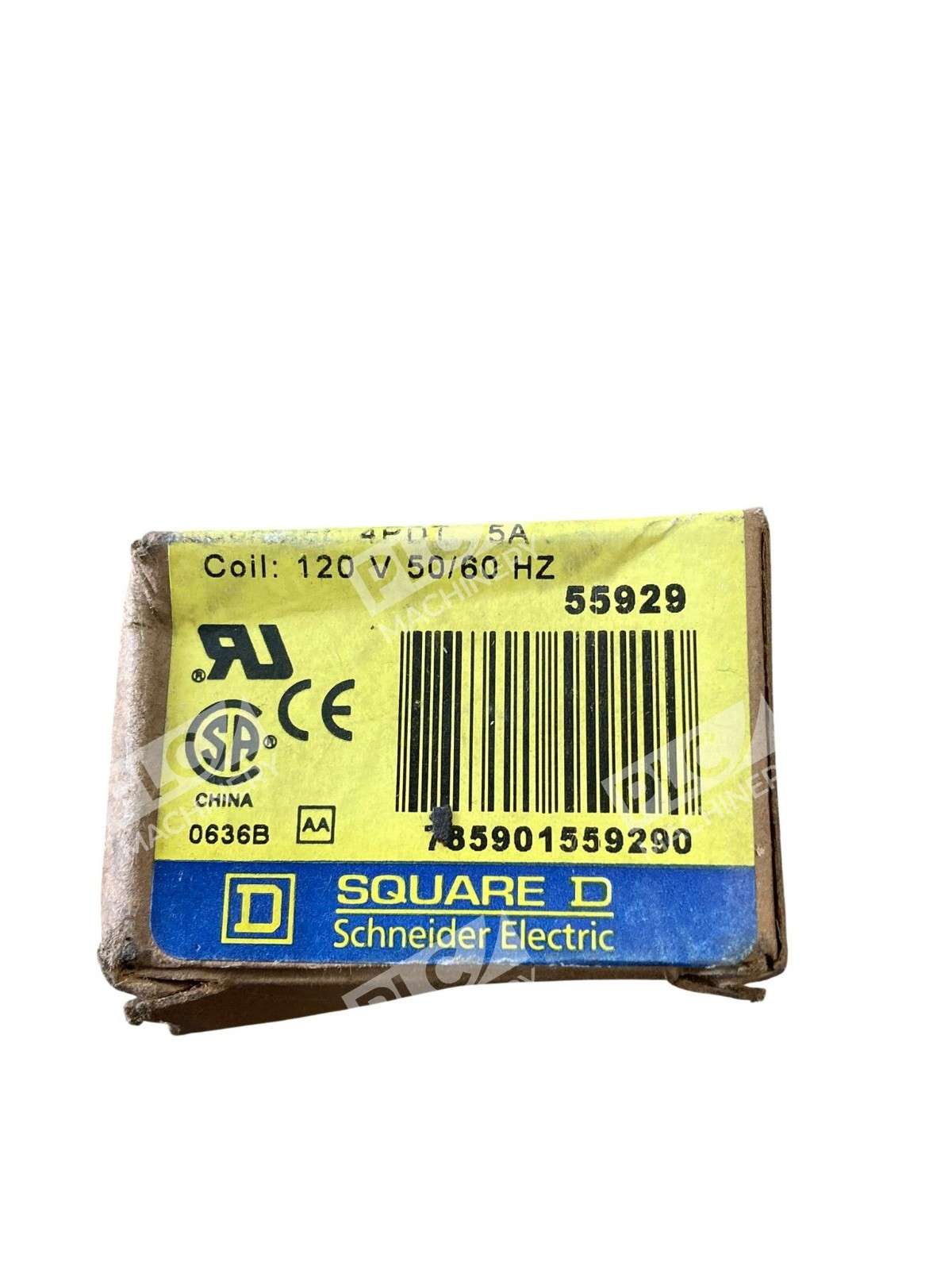 Square D 8501RS14V20 Plug-In Relay 4PDT 120VAC Coil 5A 14-Pin Schneider