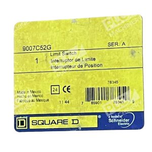 Square D 9007C52G Limit Switch