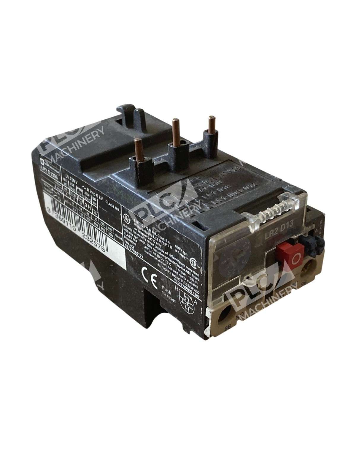 Telemecanique LR2-D1308 Overload Relay Class 10 3 Pole 600vac - Image 8