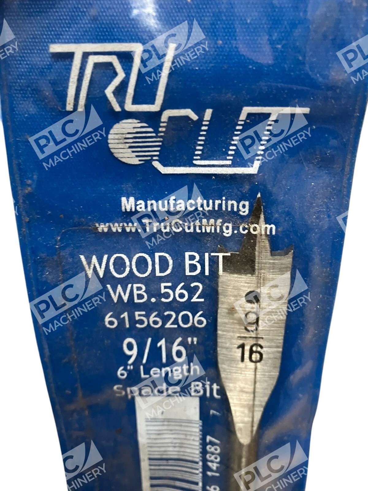 Tru Cut 6156206 9/16" 6" Spade Wood Bit WB.562 - Image 3