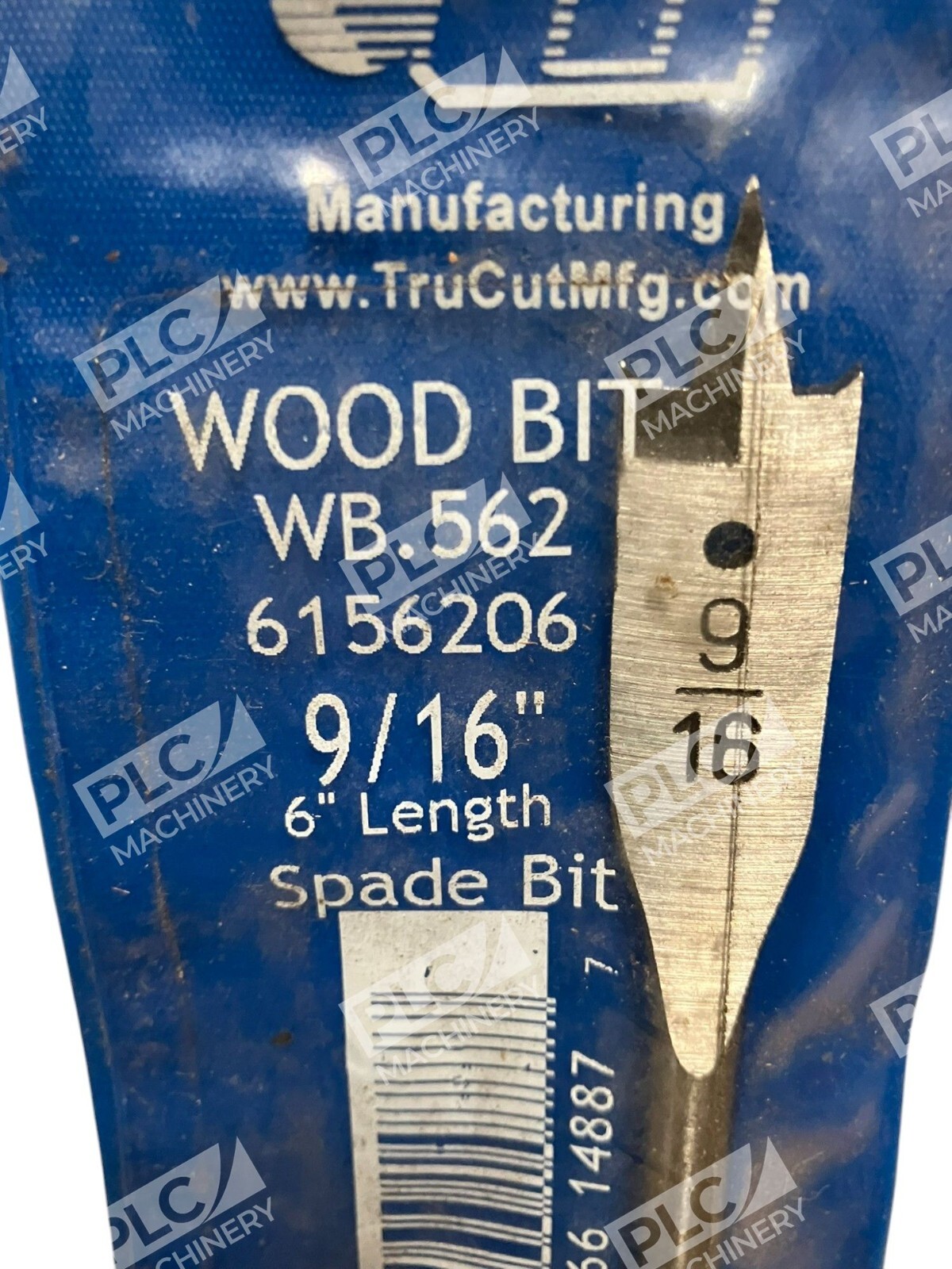 Tru Cut 6156206 9/16" 6" Spade Wood Bit WB.562 - Image 4