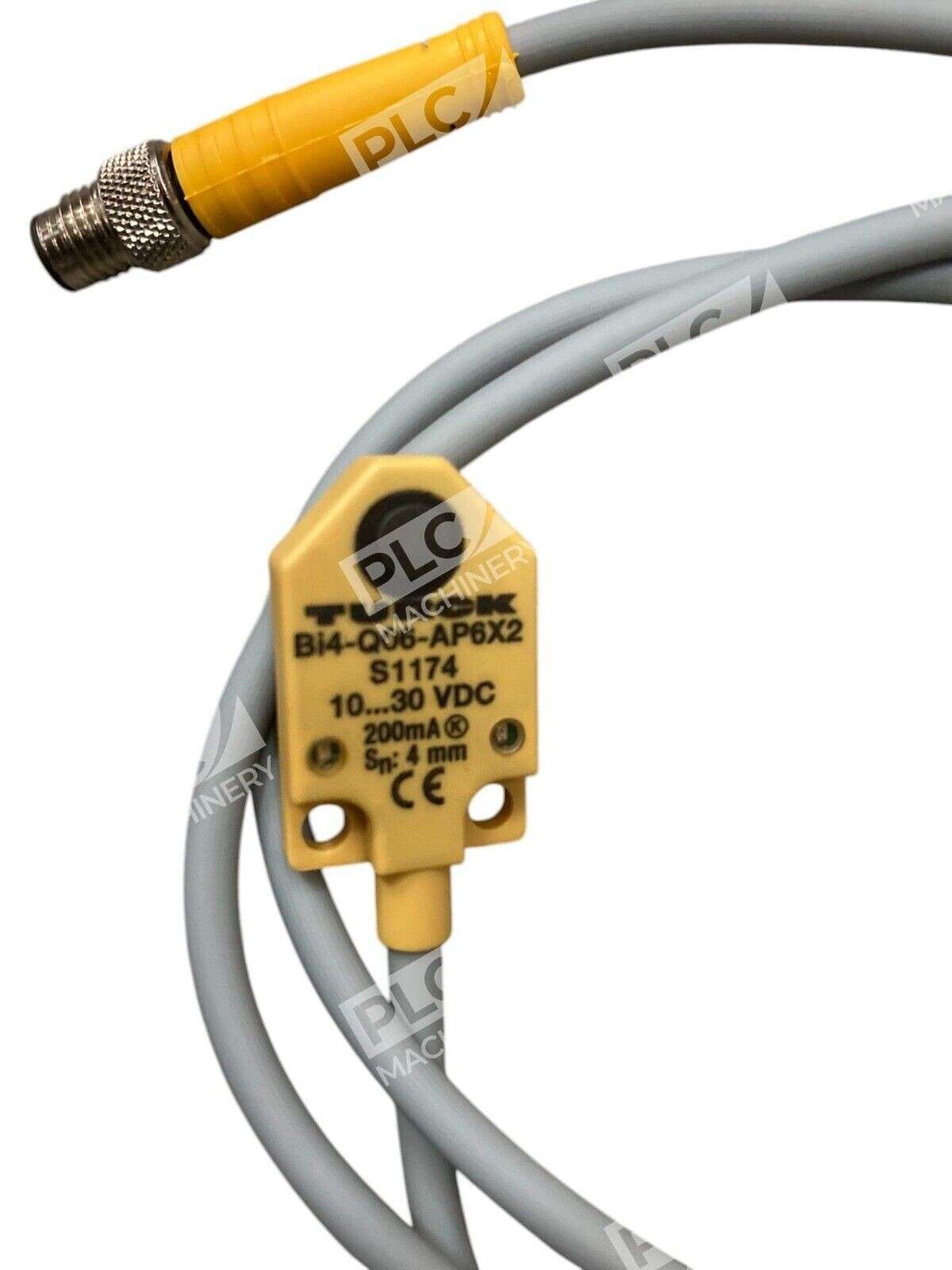 Turck 10-30VDC 200mA 4mm Proximity Sensor BI4-Q06-AP6X2-0.8-PSG3M/S1174 - Image 3
