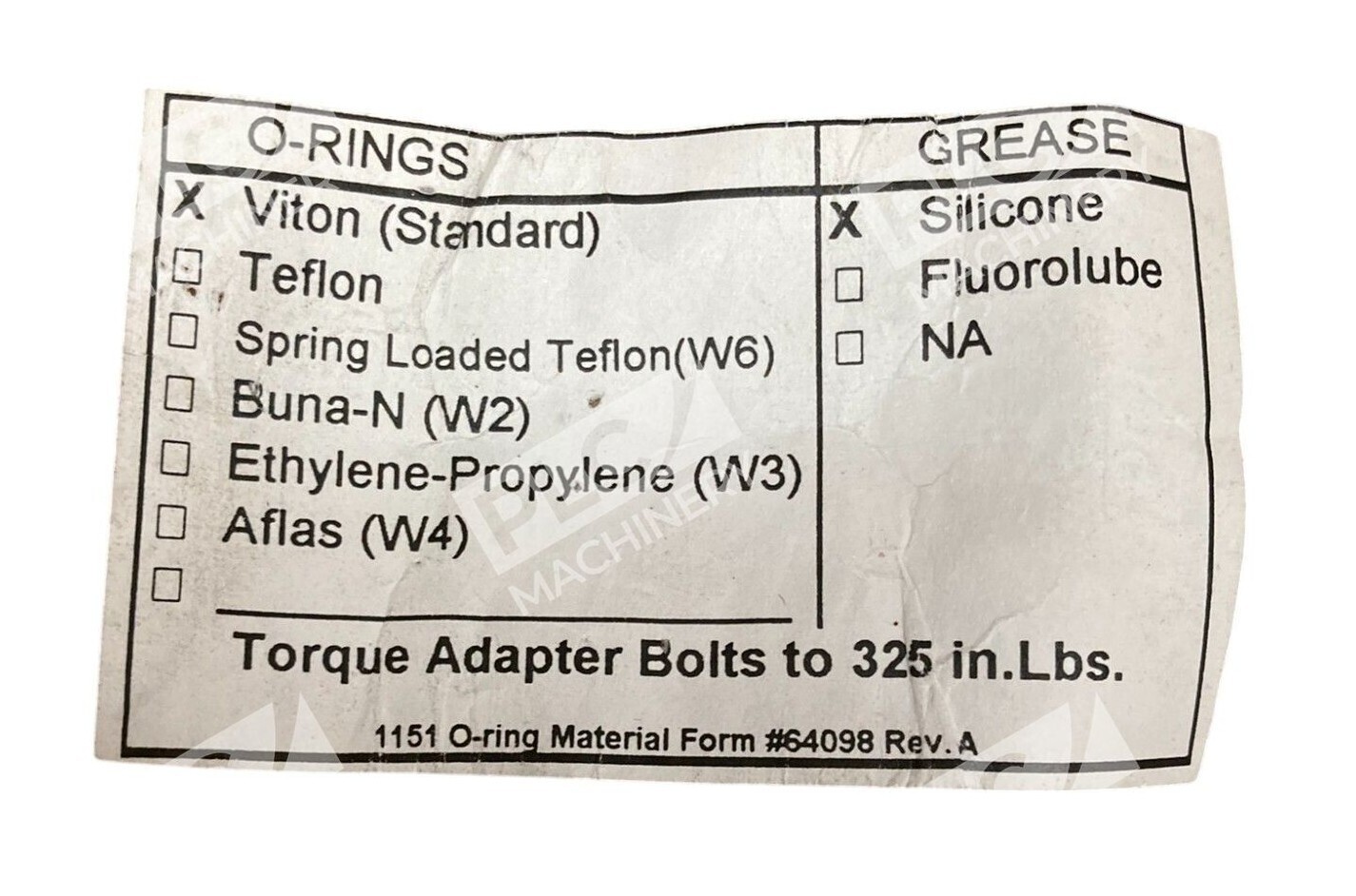 Viton CLEJN Use Proper O-Ring 2-Bolt Mount Adapter Valve Block 316 - Image 5