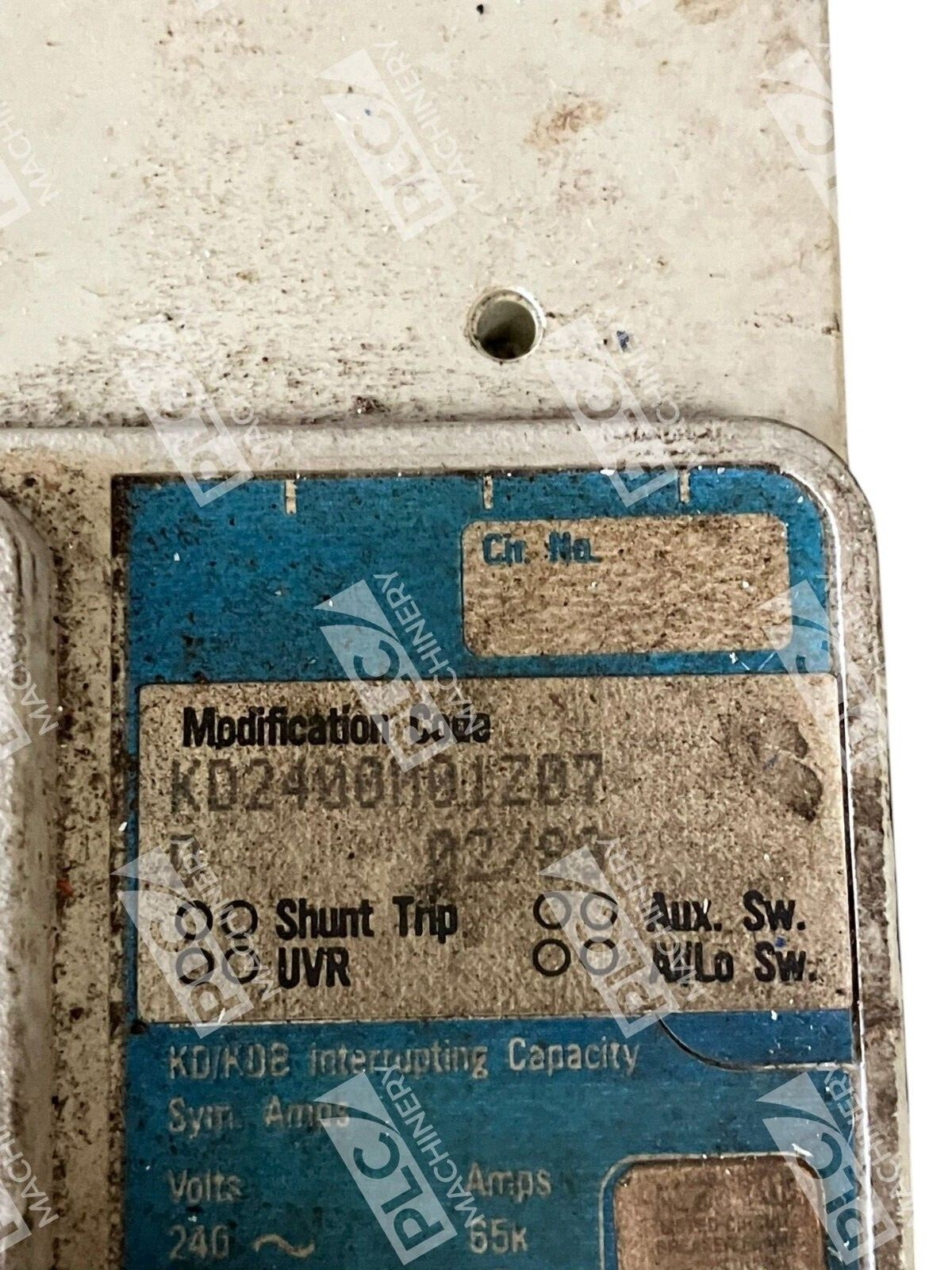 Westinghouse 400A Industrial Circuit Breaker KD2400F /C - Image 5