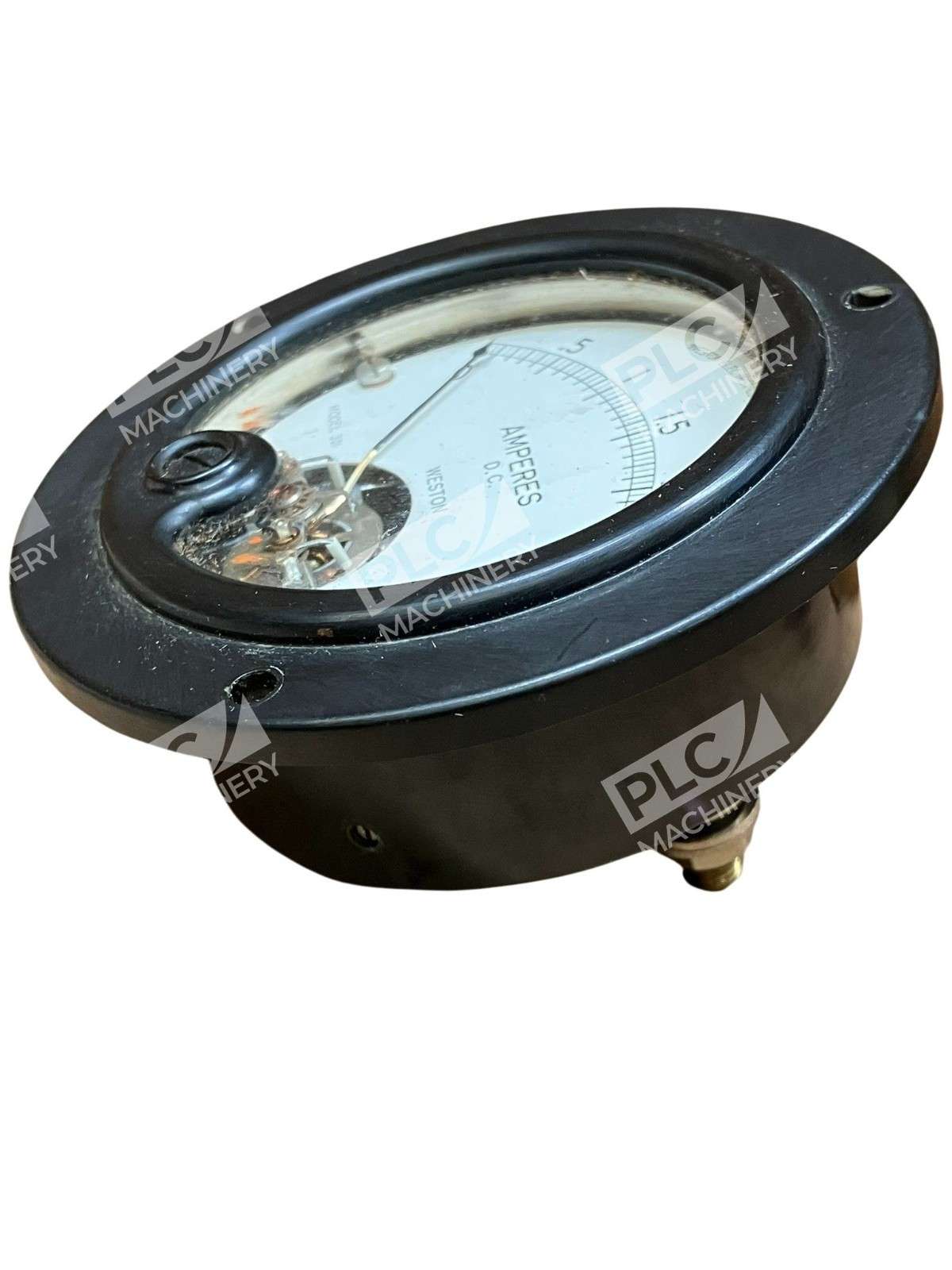 Weston 301 DC Ammeter Vintage 0–3A Panel Meter - Image 7