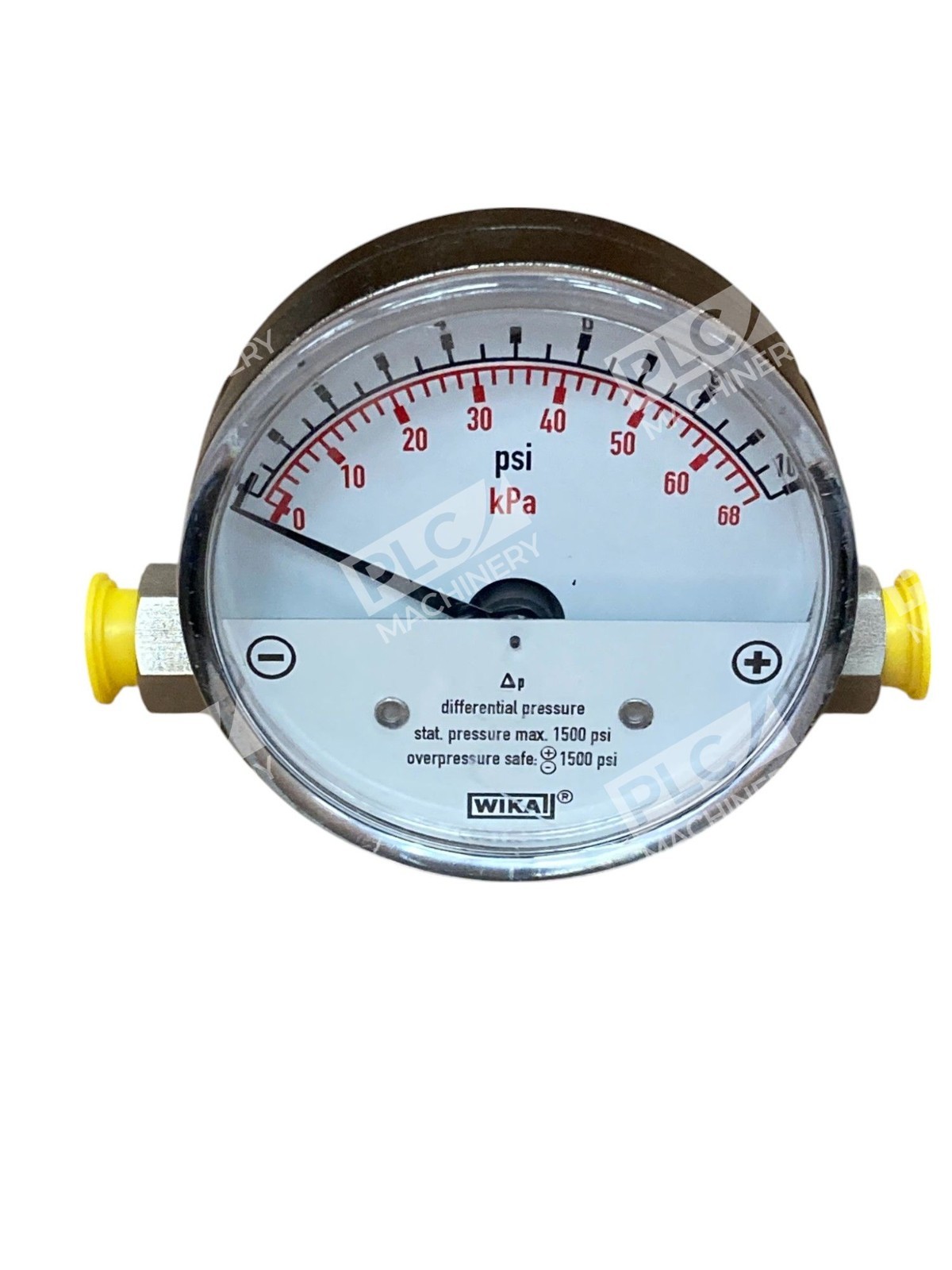Wika 0-10PSI 0-68kPa Pressure Gauge 1201A - Image 3