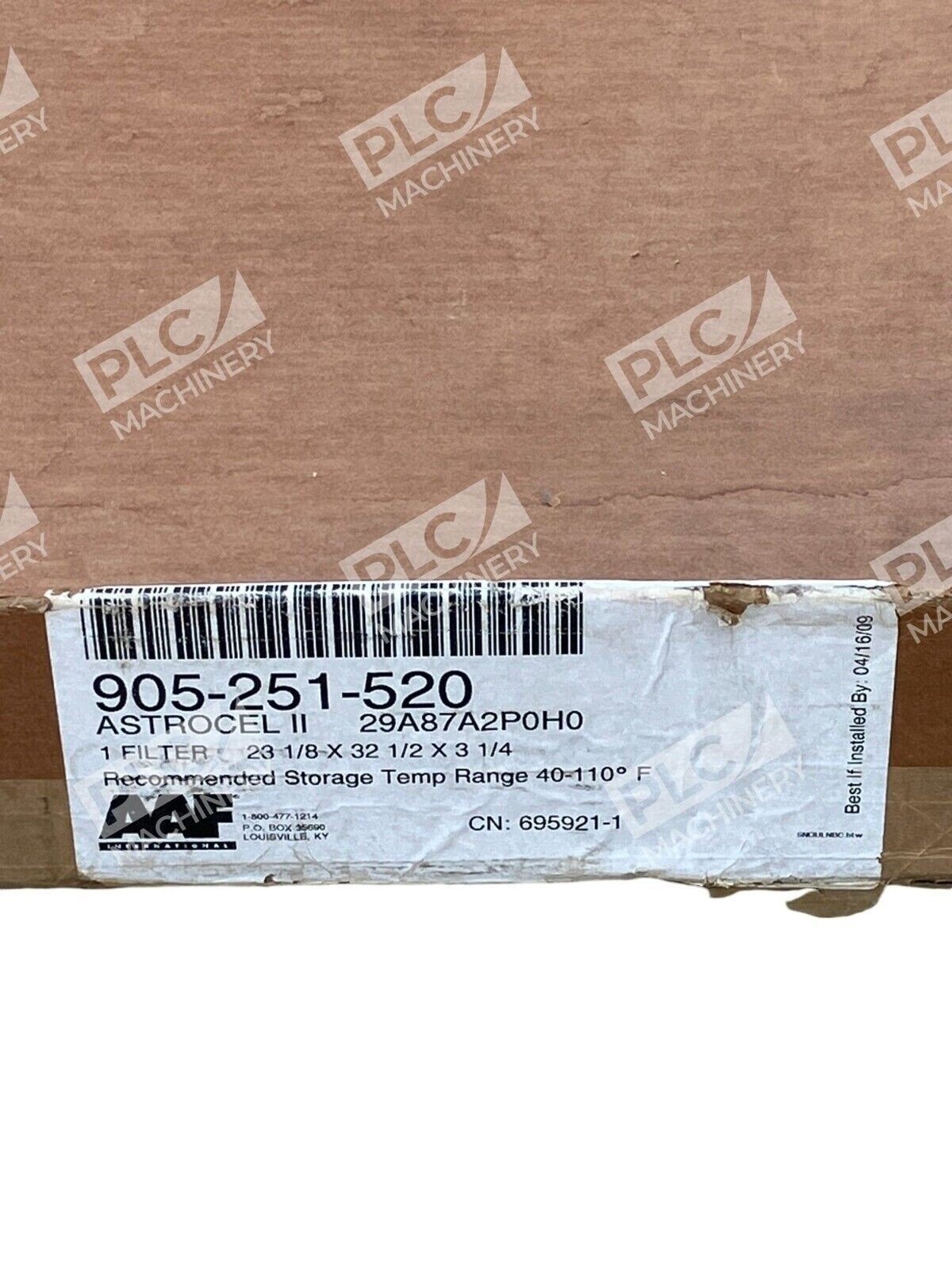 AAF American AirFilters Astrocell II 905-251-520 1 Filter 29A87A2P0H0 - Image 3